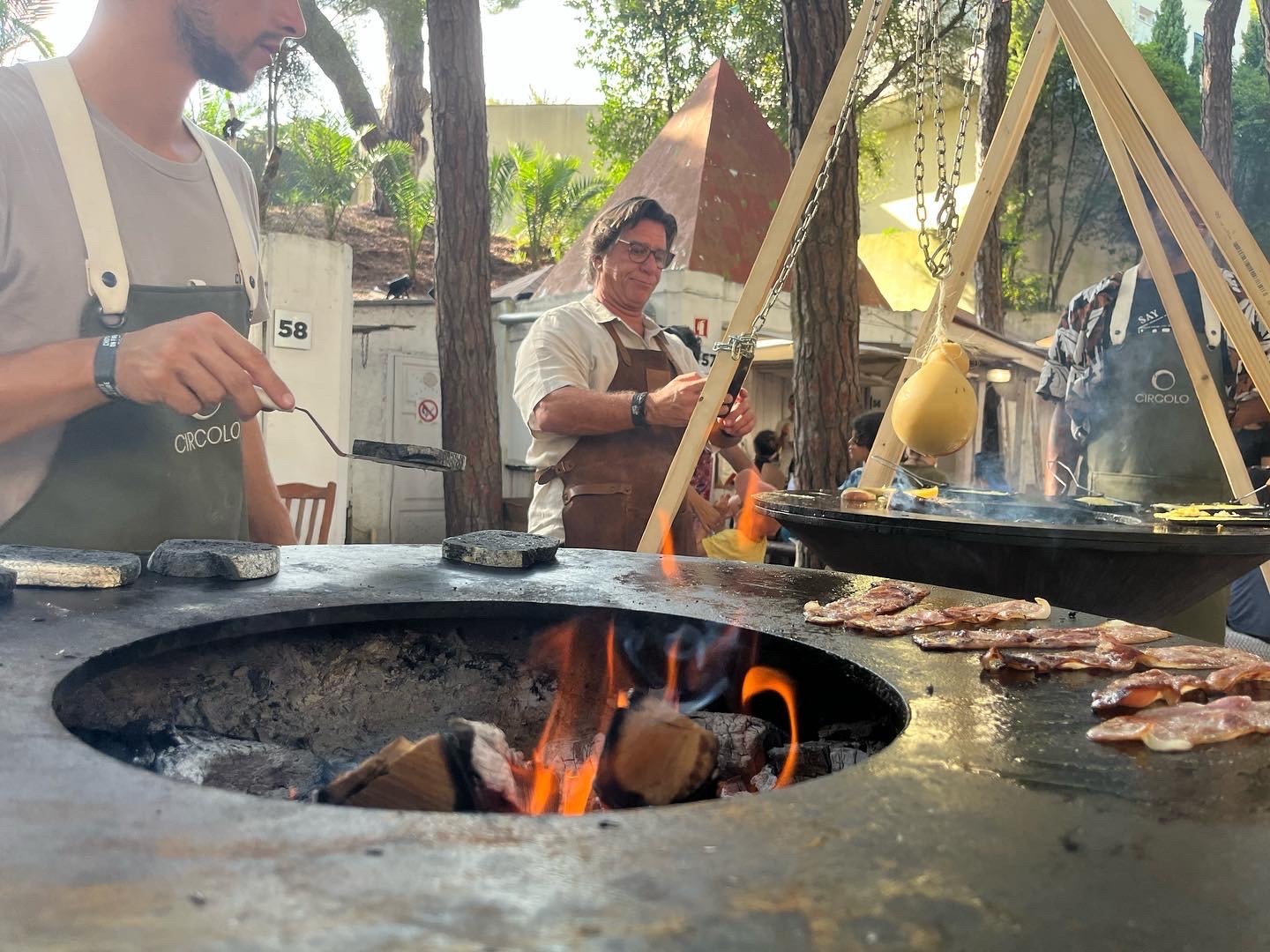 Chefs On Fire. Carne e peixe, doces e salgados, mas tudo no fogo