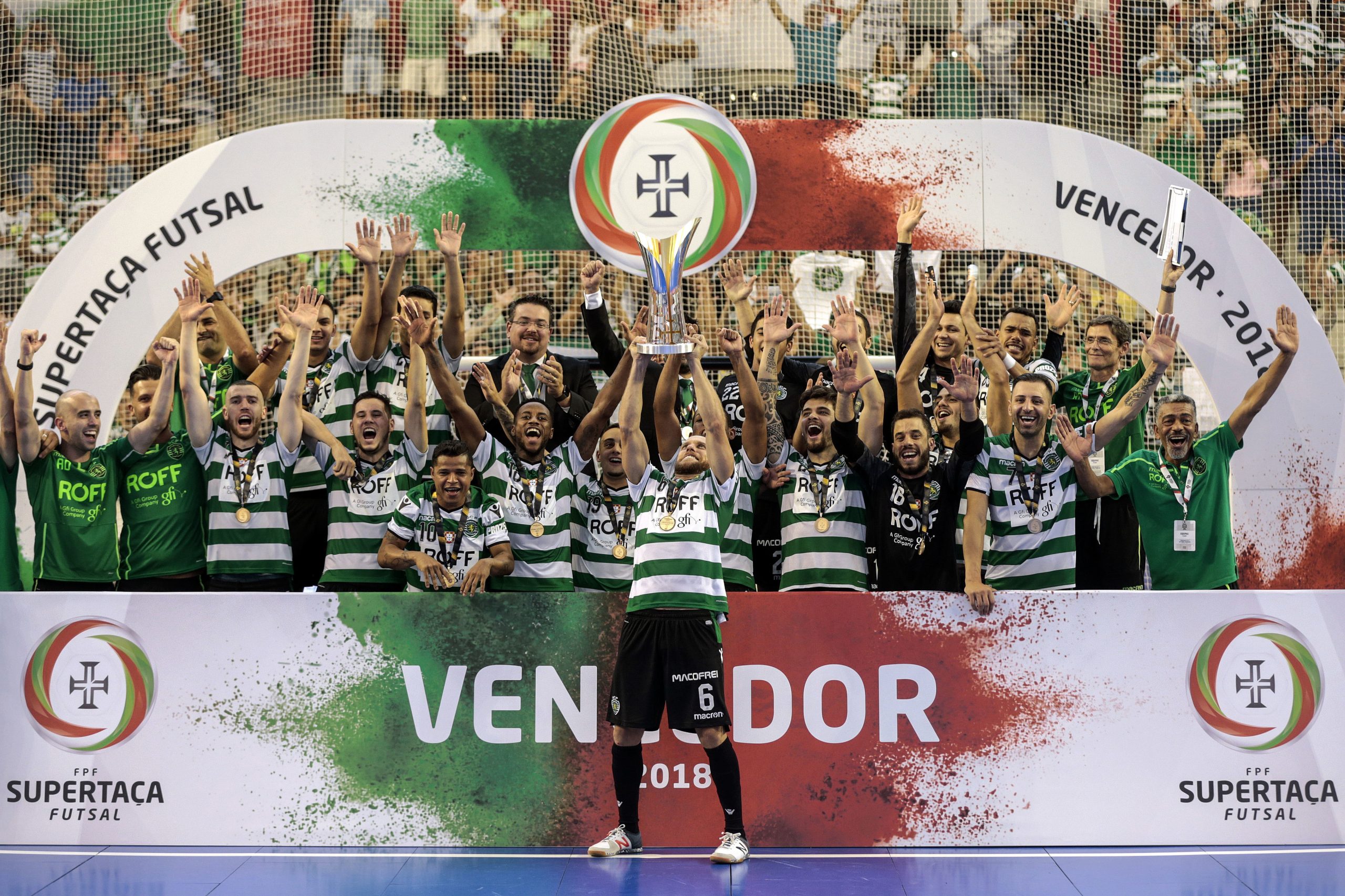 11-0. Sporting conquista Supertaça de futsal com goleada