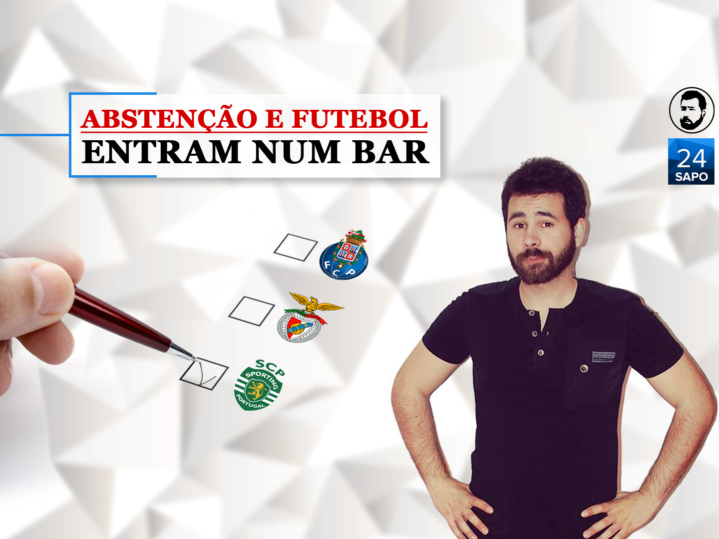 A abstenção e o futebol entram num bar