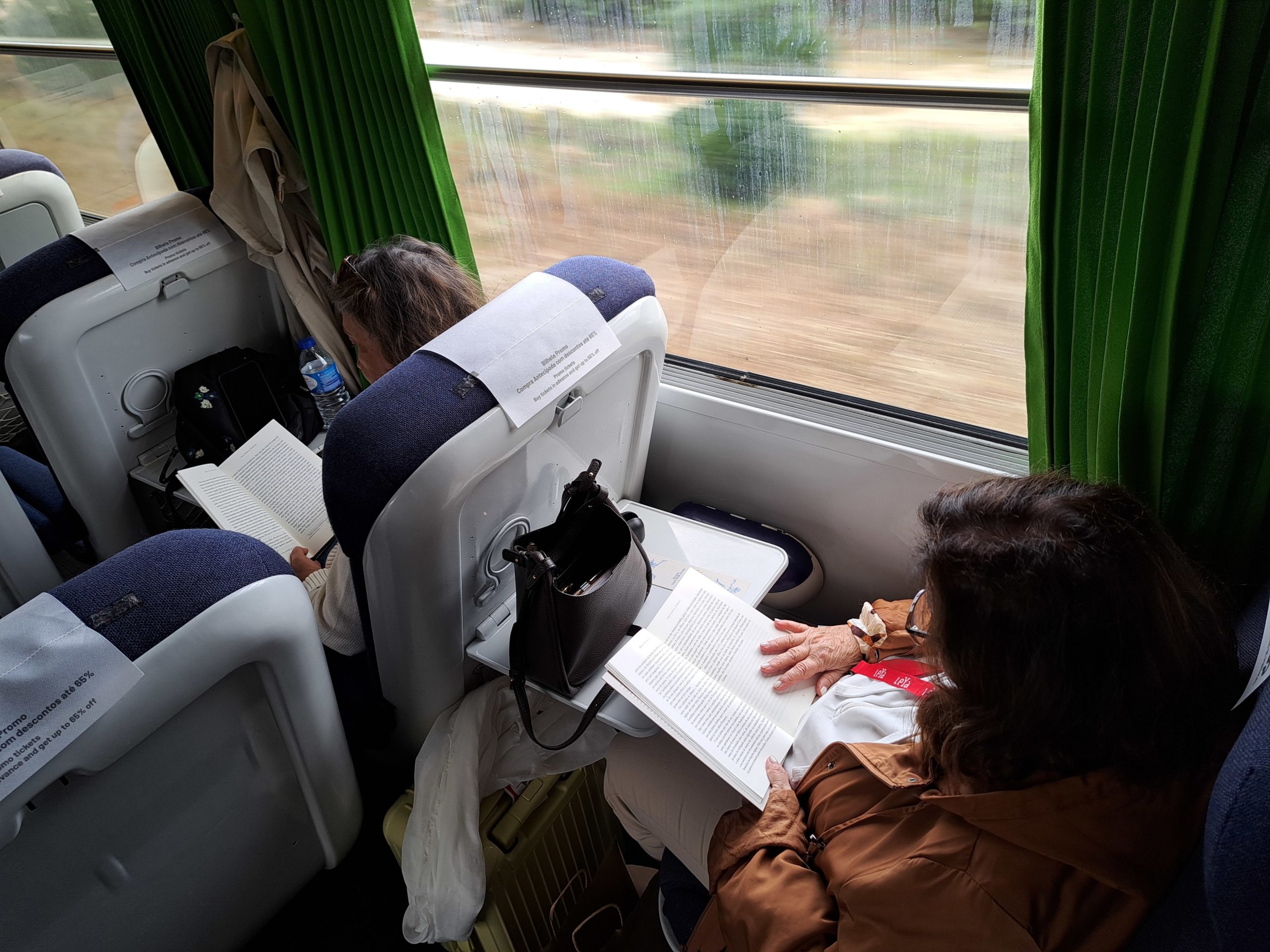 Viajar e ler com “vagar alentejano”. Assim foi o Comboio Literário, entre escritores e leitores