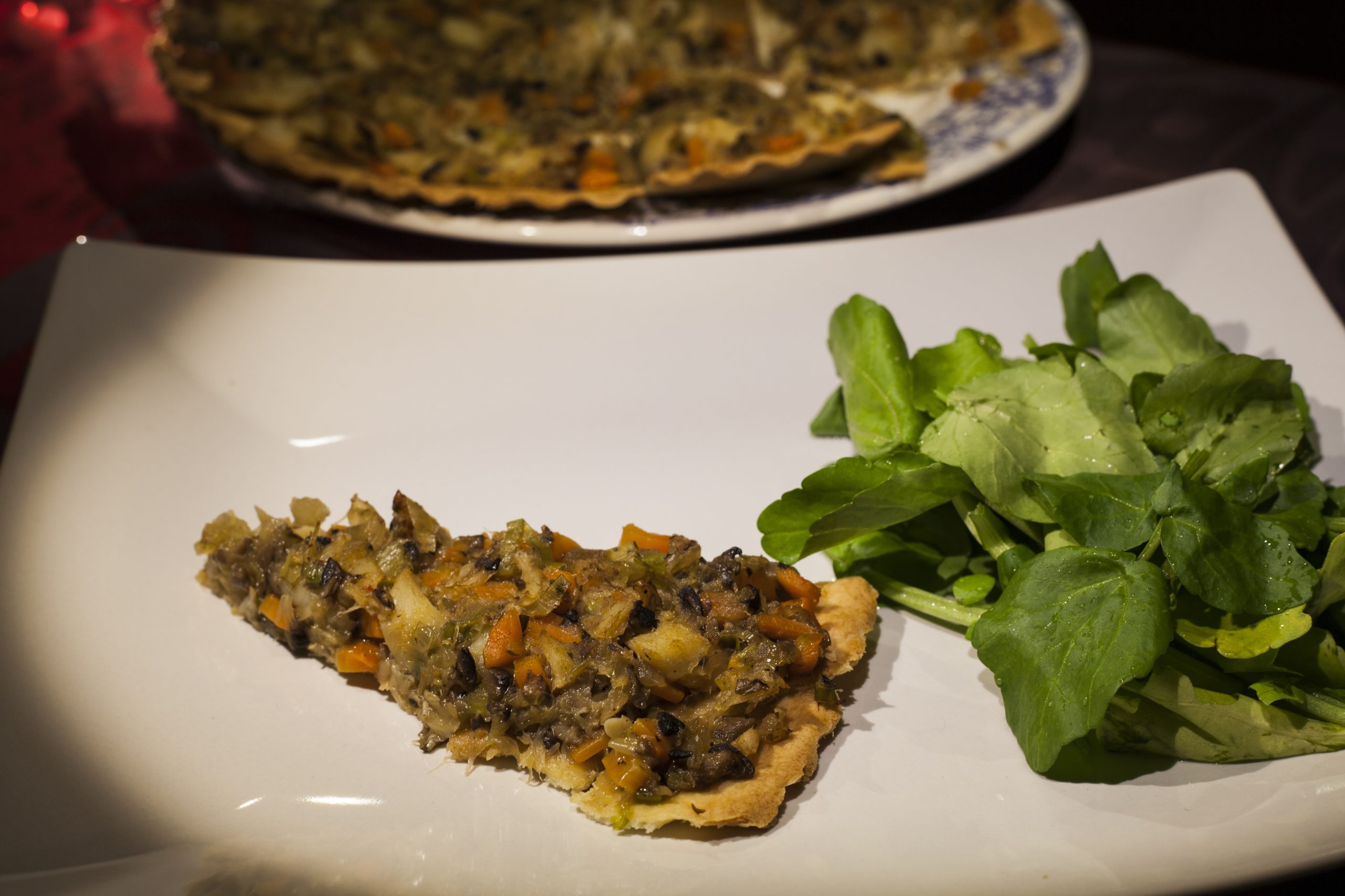 SAPO24 Receitas: Tarte de bacalhau e cogumelos