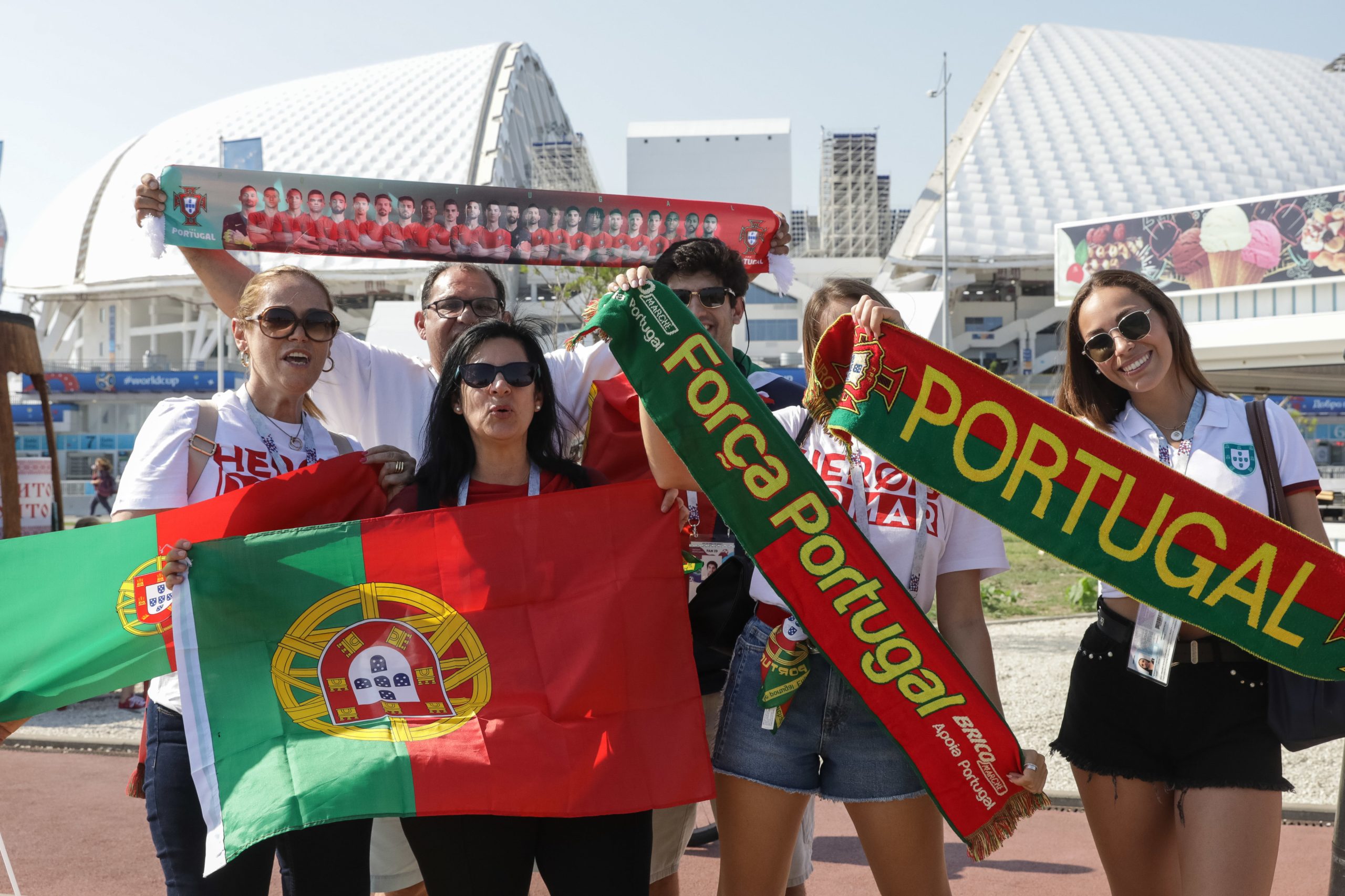 Mundial2018. Poucos portugueses em Sochi, mas muito confiantes
