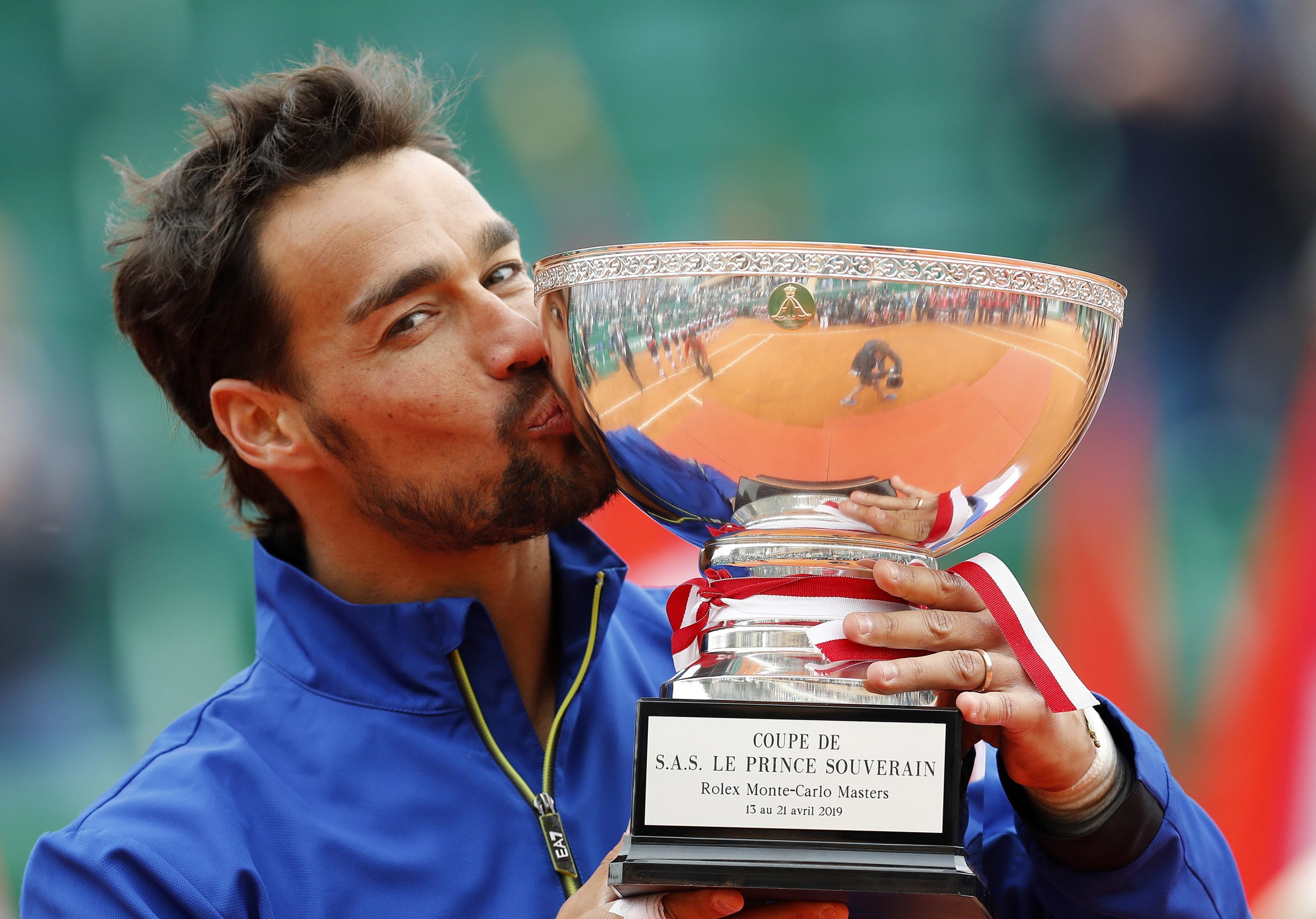 Fognini bate Lajovic e conquista maior título da carreira em Monte Carlo