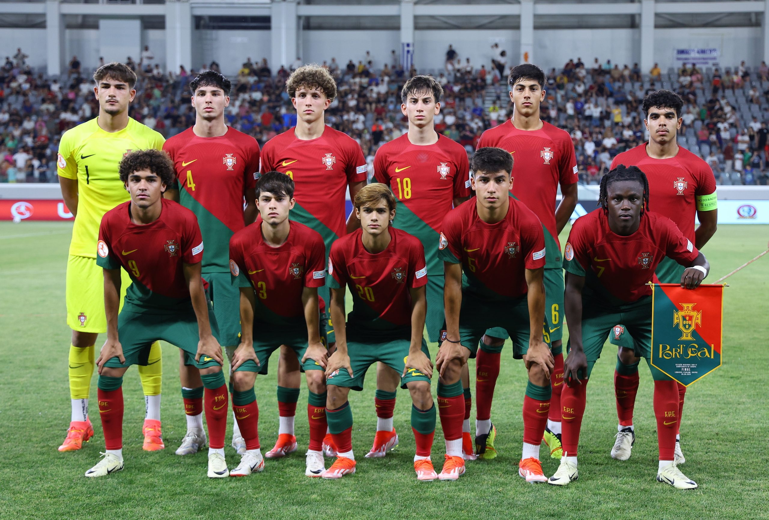 Portugal perde com Itália na final do Campeonato da Europa de sub-17