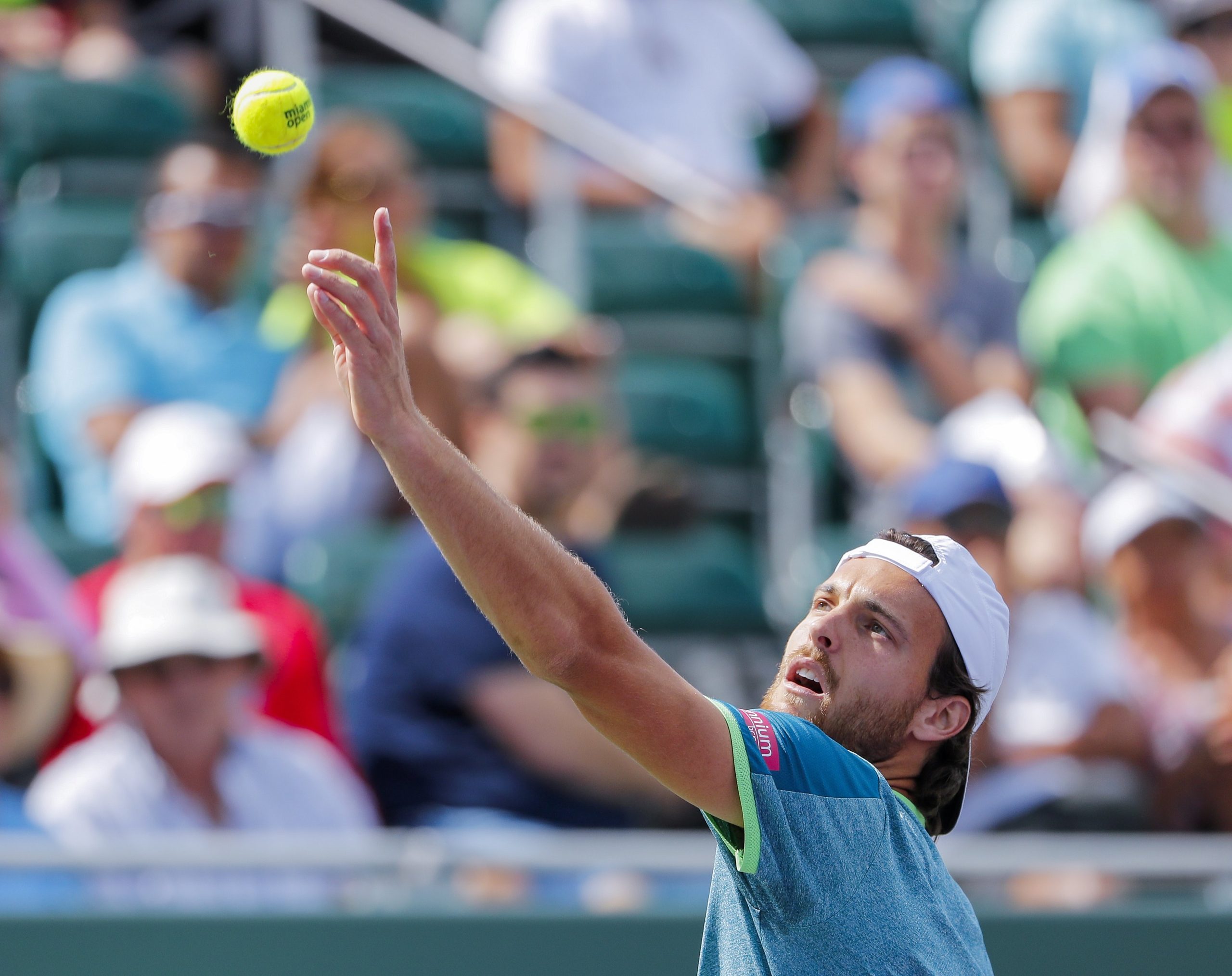 Tenista português João Sousa eliminado em Miami pelo sul-coreano Chung