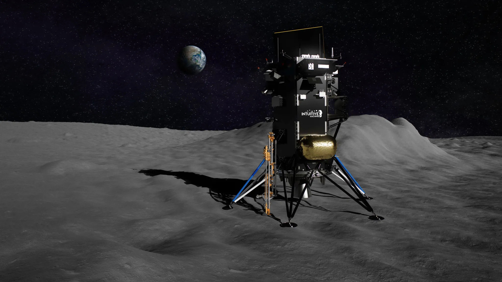 NASA espera que o módulo Nova-C chegue à superfície lunar em 22 de fevereiro
