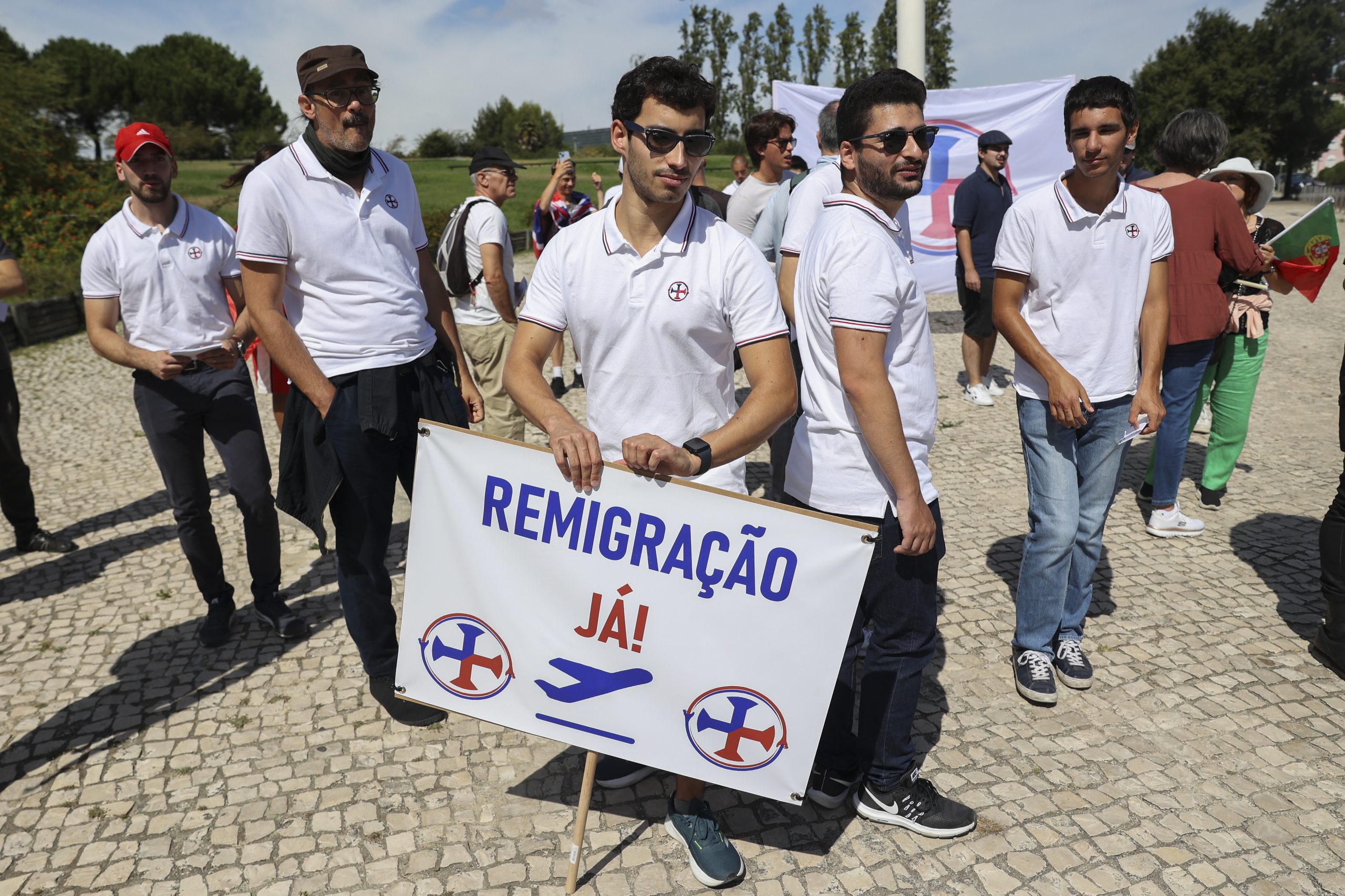 “Grande marcha pela remigração” em Lisboa só juntou cerca de 30 nacionalistas