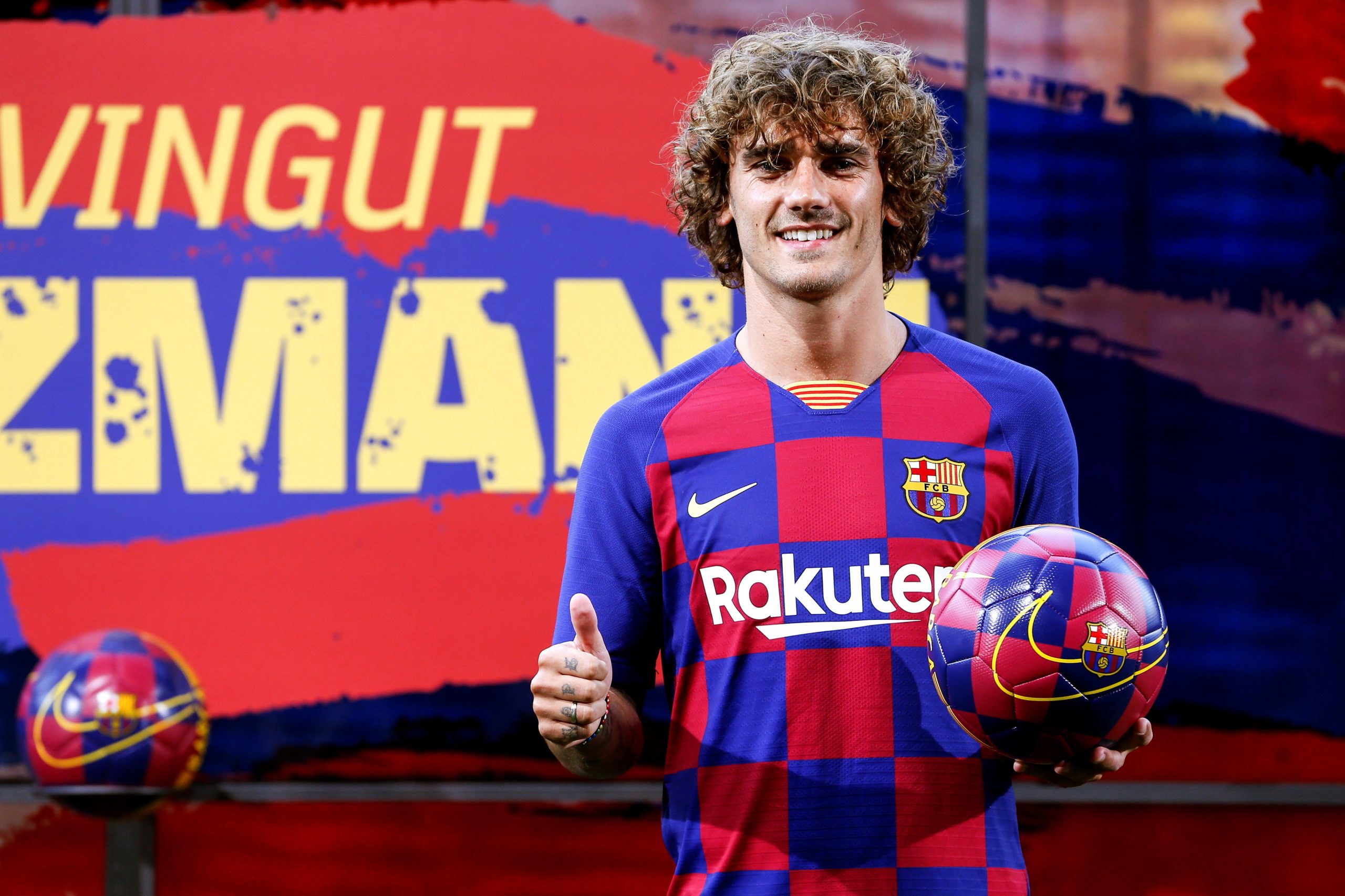 Griezmann diz que vai responder “em campo” na apresentação no FC Barcelona