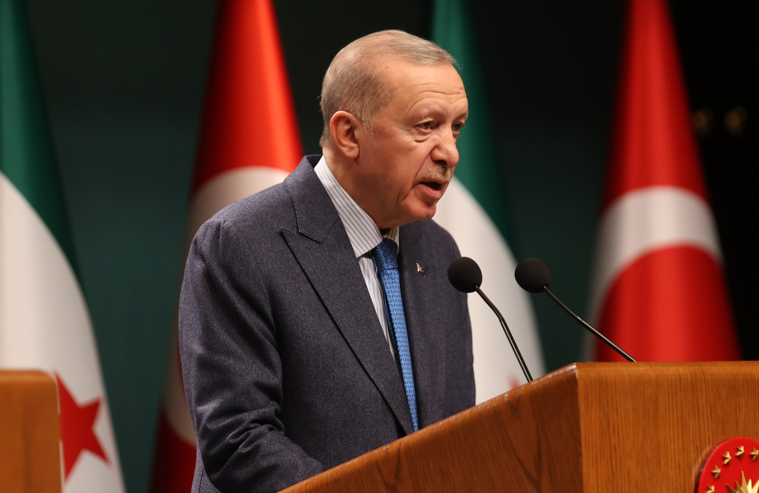 Presidente turco avisa que ninguém pode expulsar palestinianos de Gaza