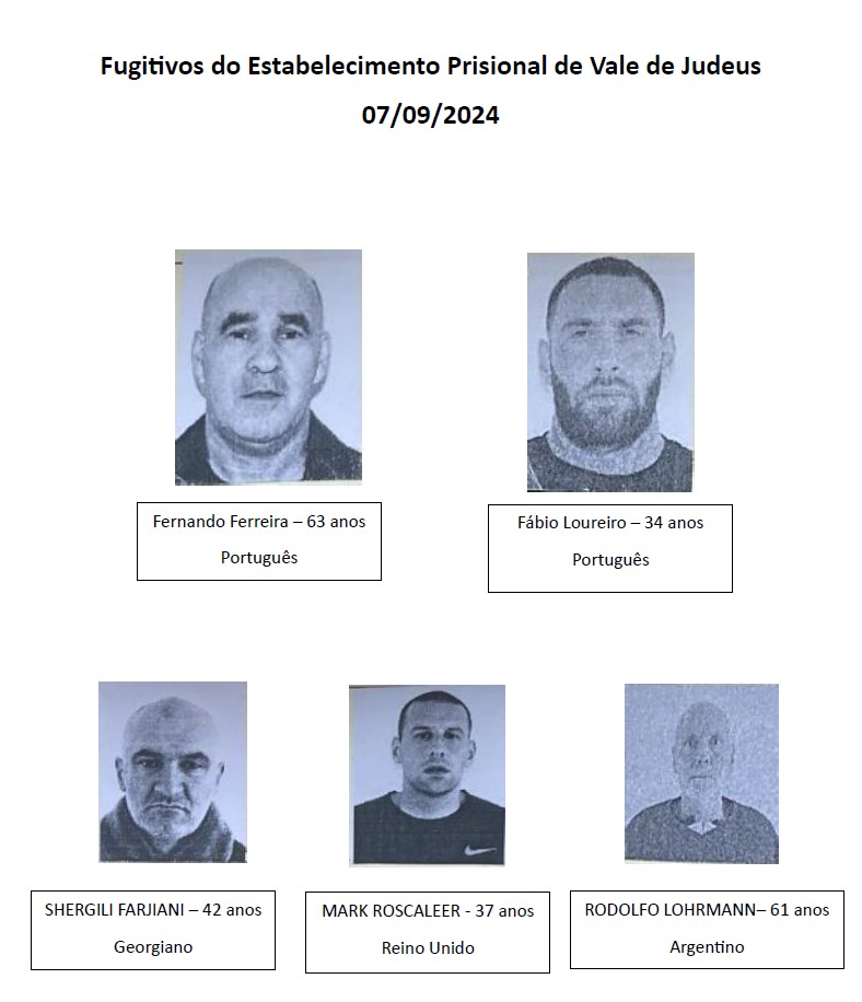 PJ detém mais um fugitivo de Vale de Judeus em Trás-os-Montes