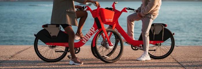Uber coloca 750 bicicletas elétricas JUMP em Lisboa