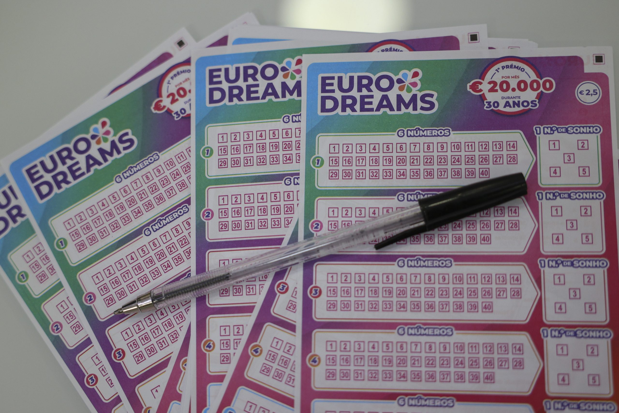 Eurodreams: conheça aqui a chave vencedora desta segunda-feira