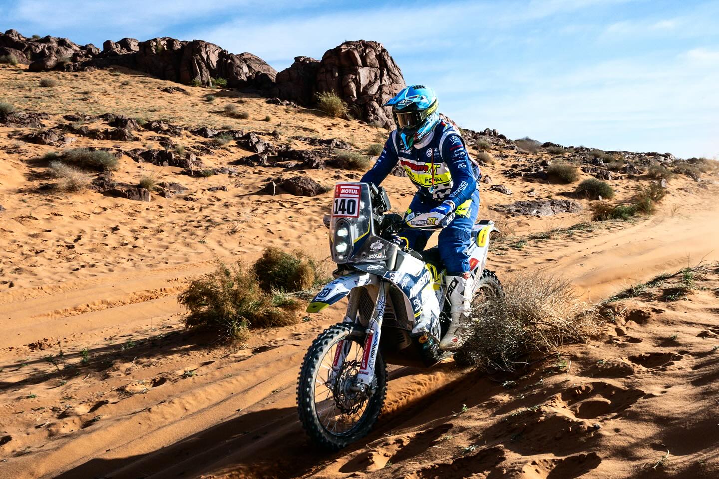 Rally Dakar: Bruno Santos vence prémio de melhor capacete nas motos