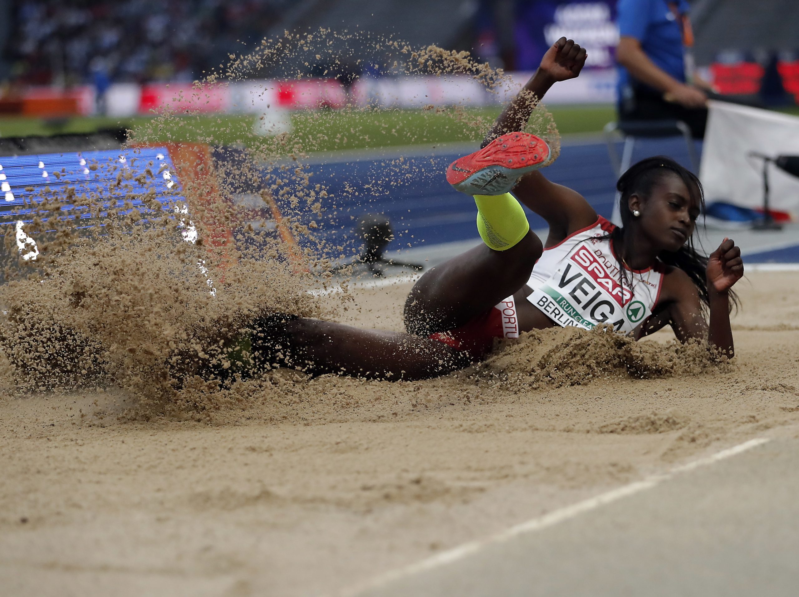 Evelise Veiga oitava no comprimento nos Europeus de Atletismo