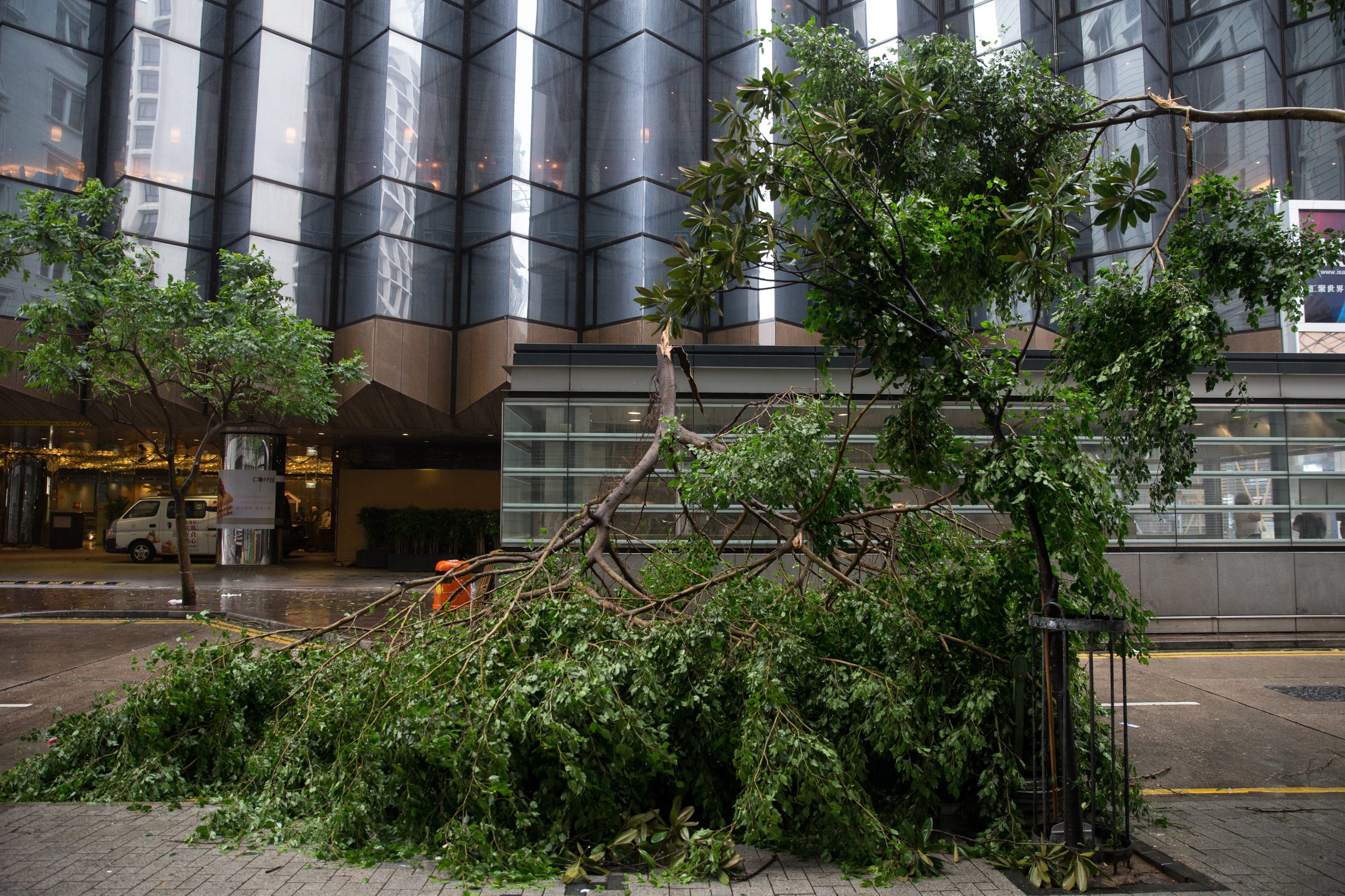 Quase 900 voos adiados ou cancelados em Hong Kong devido a tufão Mangkhut