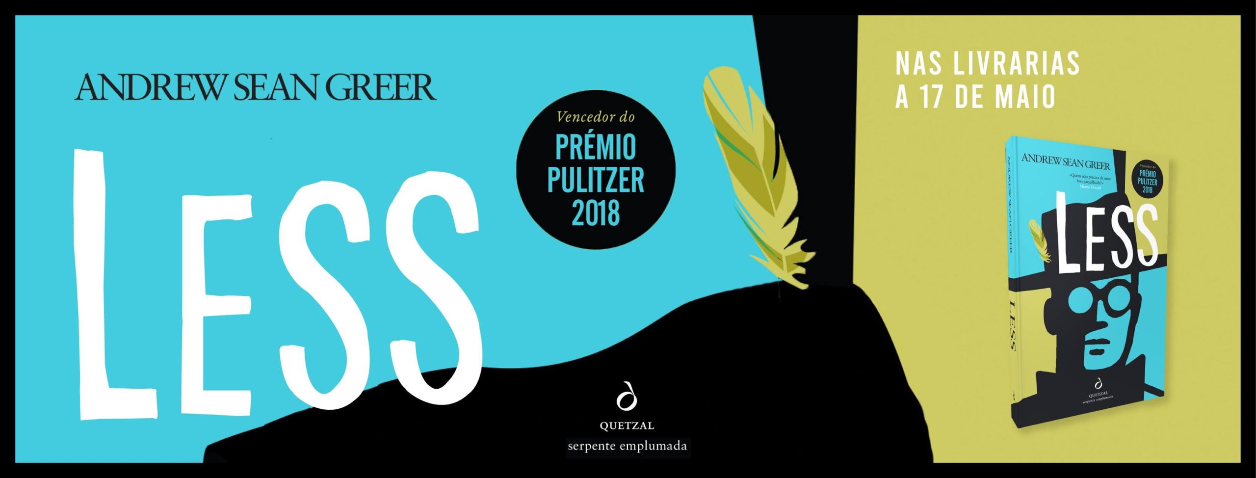 “Less”, o romance vencedor do Pulitzer em 2018 chega às livrarias portuguesas