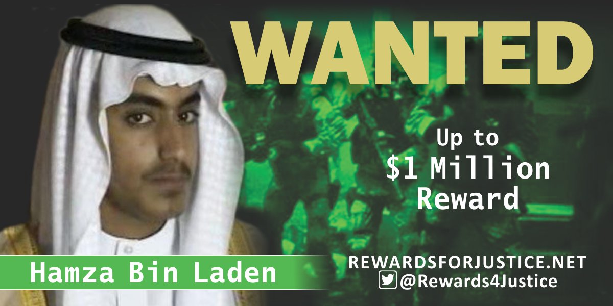 EUA oferecem um milhão de dólares por informações sobre filho de Bin Laden