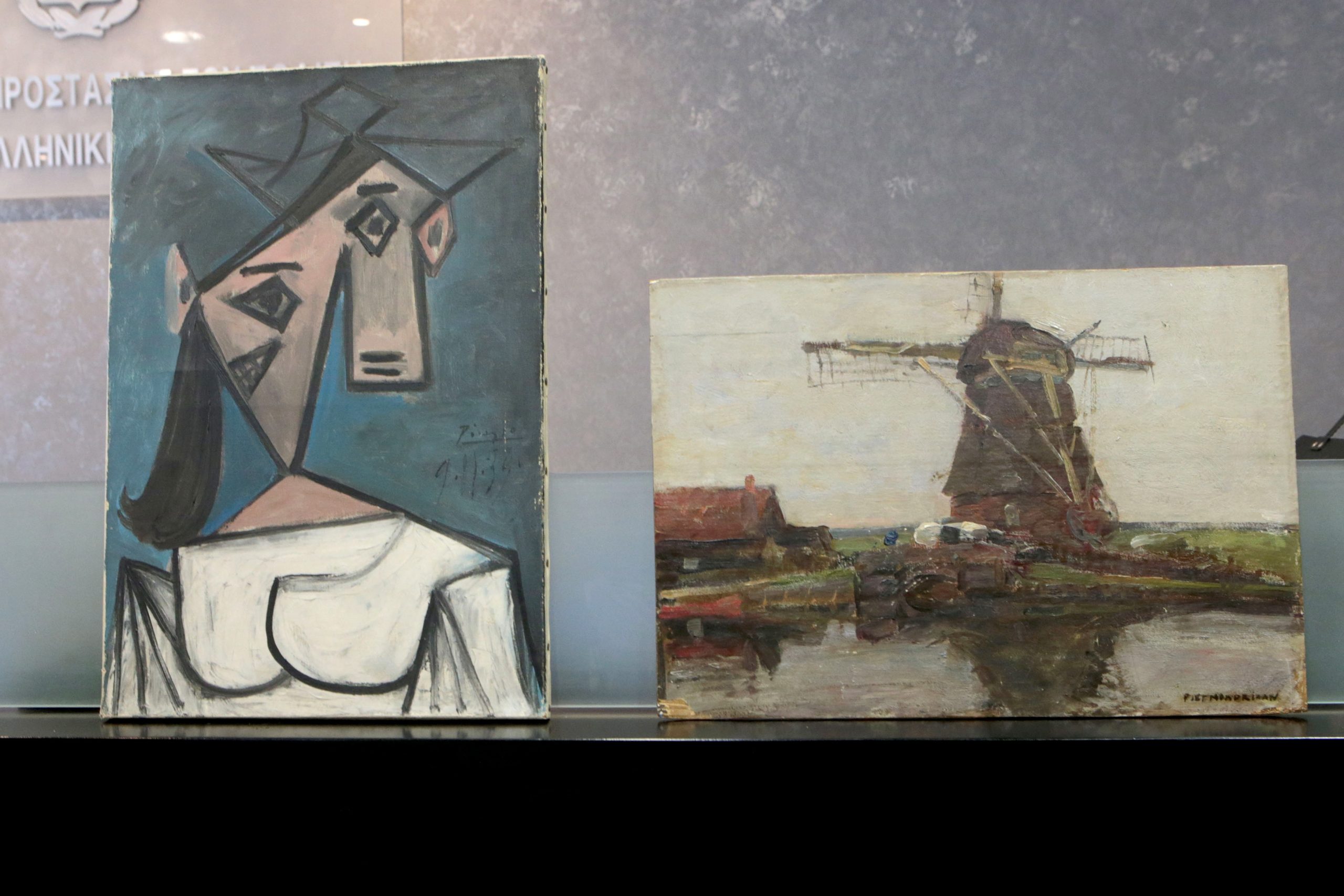 Encontrados quadros de Picasso e Mondrian roubados na Grécia em 2012