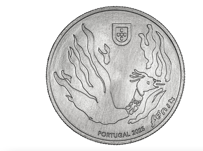 Há uma “Fénix” a voar na nova moeda de 5€