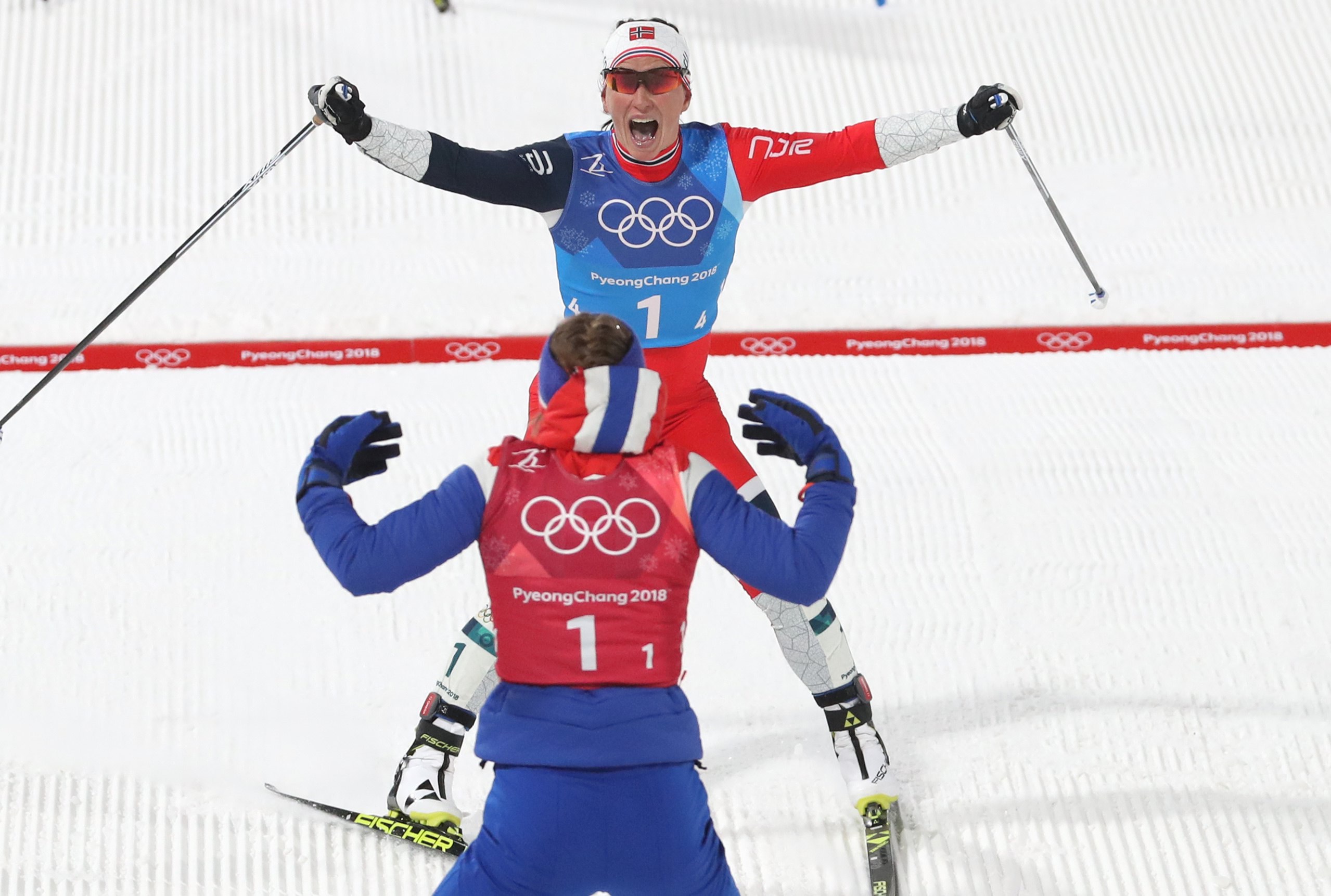 Marit Bjorgen iguala Bjorndalen no recorde de medalhas conquistadas nos Jogos Olímpicos de Inverno
