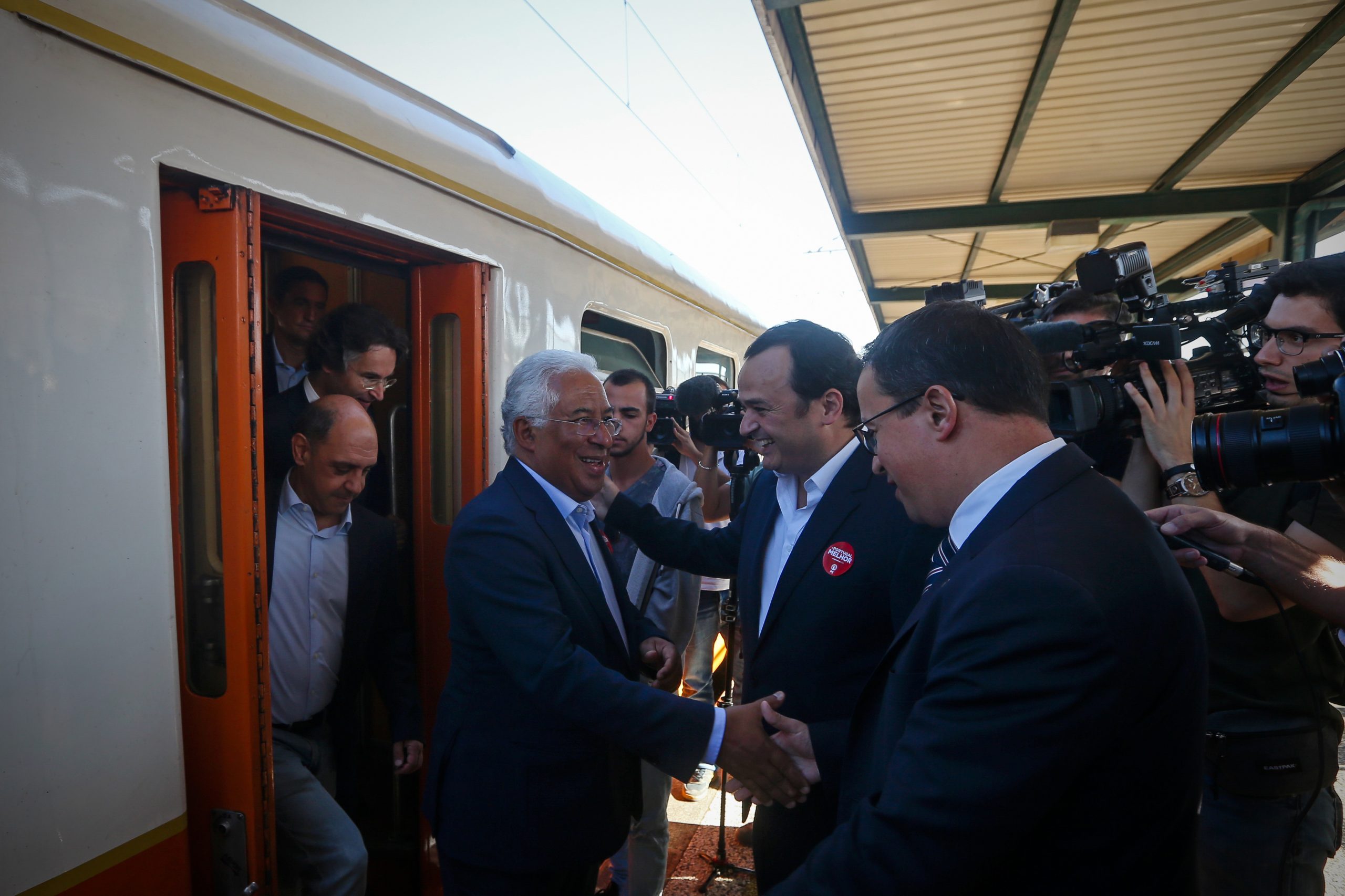 Eleições. António Costa diz que linha do Douro até Barca D`Alva só com acordo com Espanha