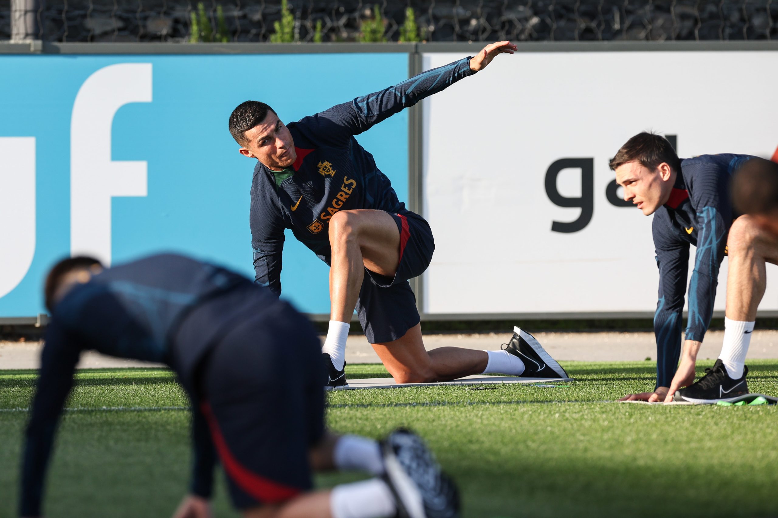 Portugal realiza segundo treino com vista ao arranque da qualificação do Euro2024