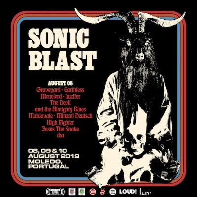 Stoned Jesus, Giöbia e Solar Corona fecham cartaz do Sonic Blast Moledo em agosto