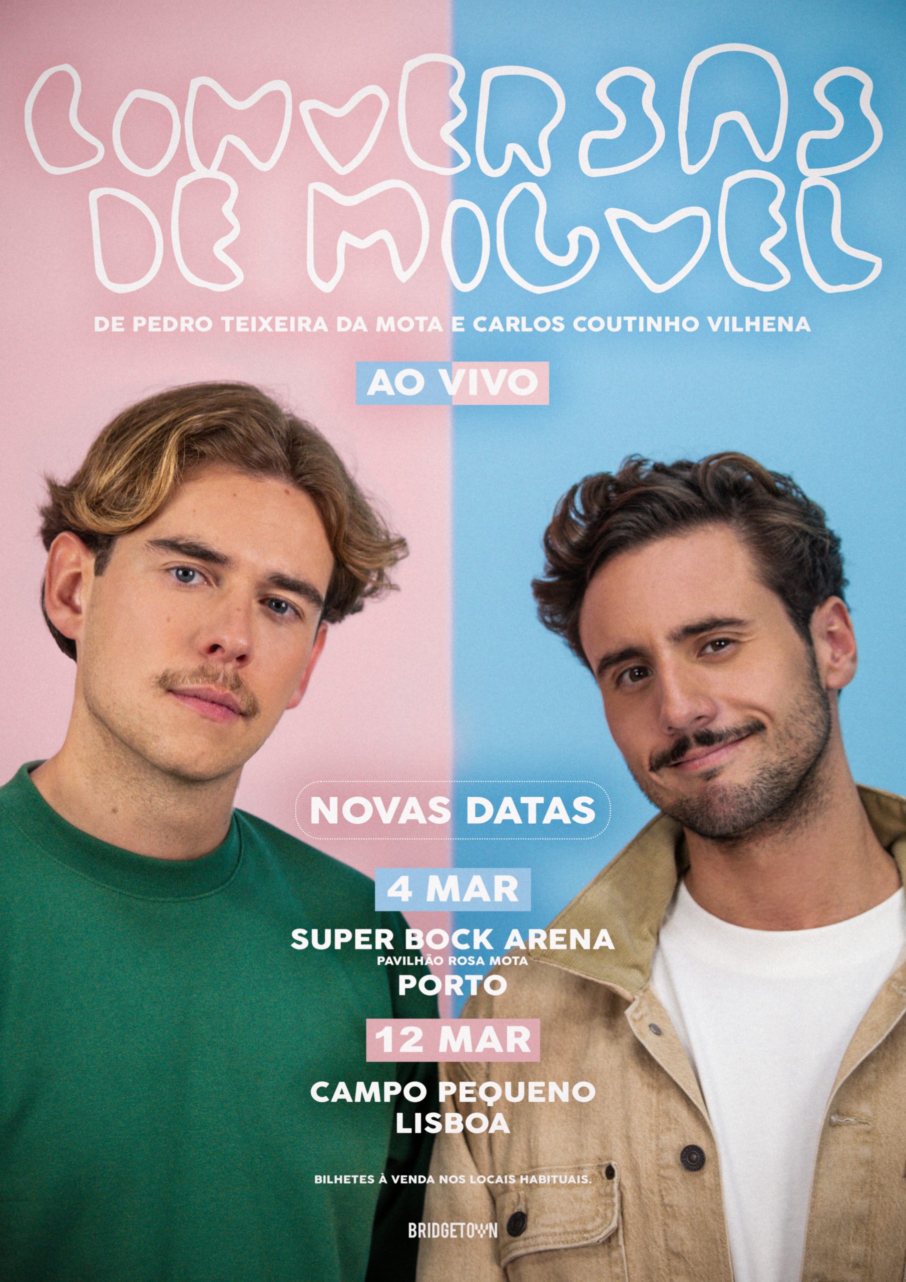 “Conversas de Miguel”. Pedro Teixeira da Mota e Carlos Coutinho Vilhena com novas datas