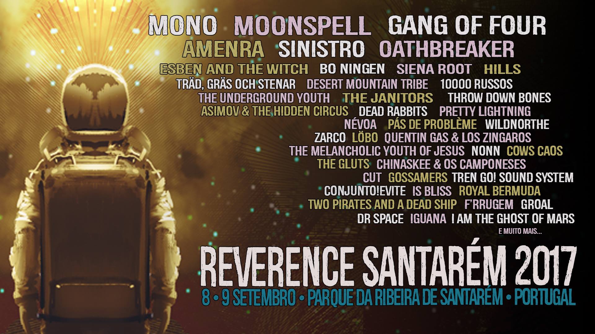 Rock psicadélico do Reverence estreia-se na Ribeira de Santarém a partir de hoje