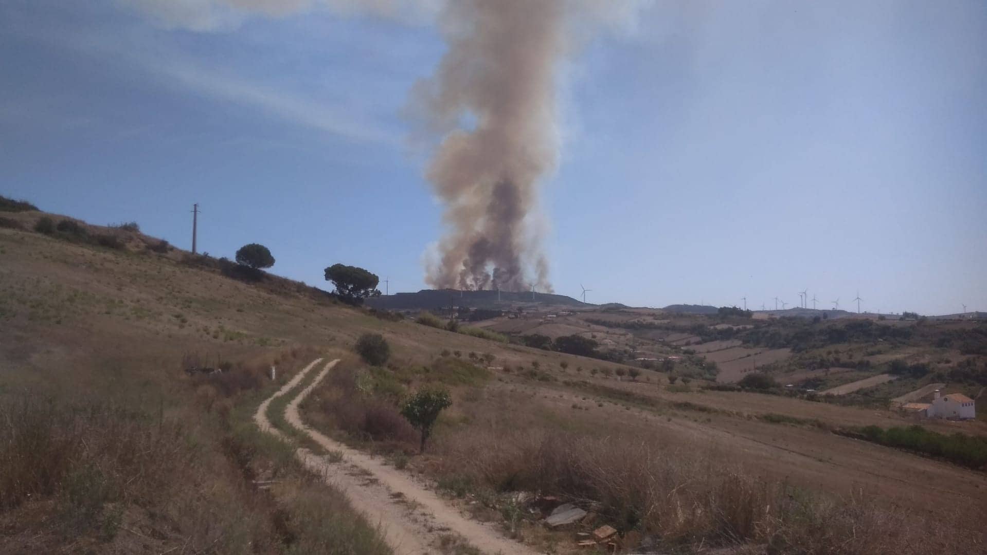 Incêndios: Reforçados meios no fogo de Sobral de Monte Agraço, a ser combatido por 233 operacionais