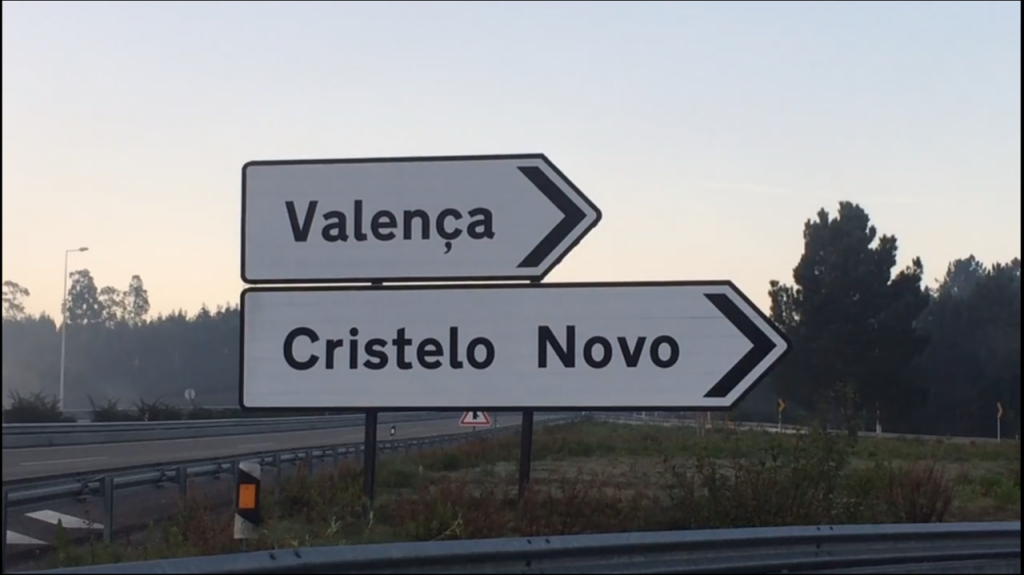 Erro na autoestrada A3: É Cristelo Covo, não é Cristelo Novo