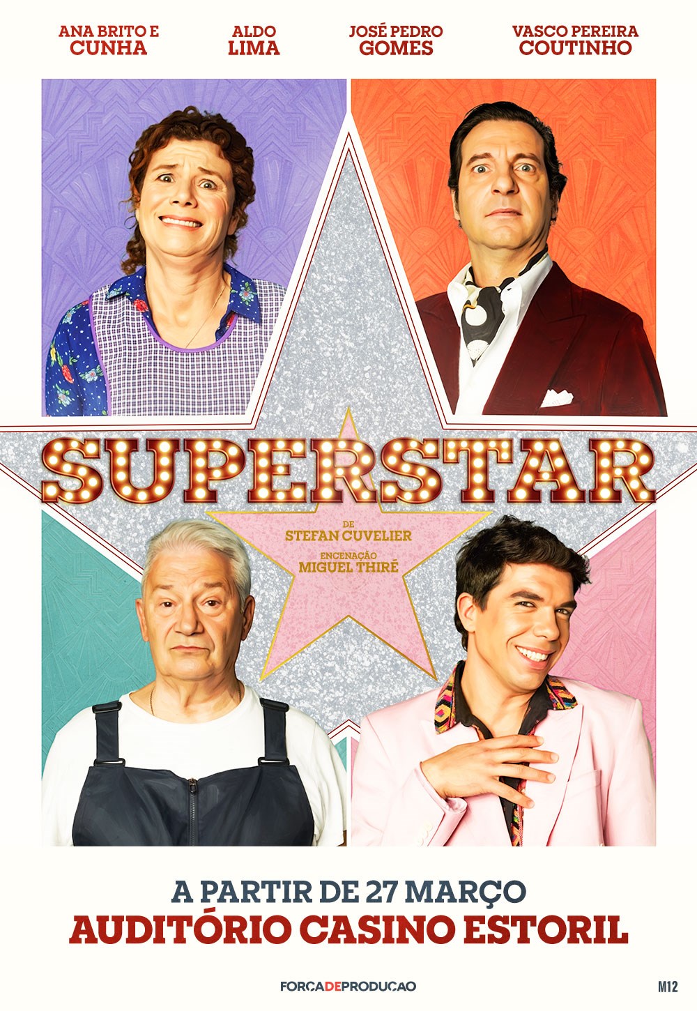 “Superstar” estreia no Dia Mundial do Teatro com comédia sobre egos e improváveis elencos