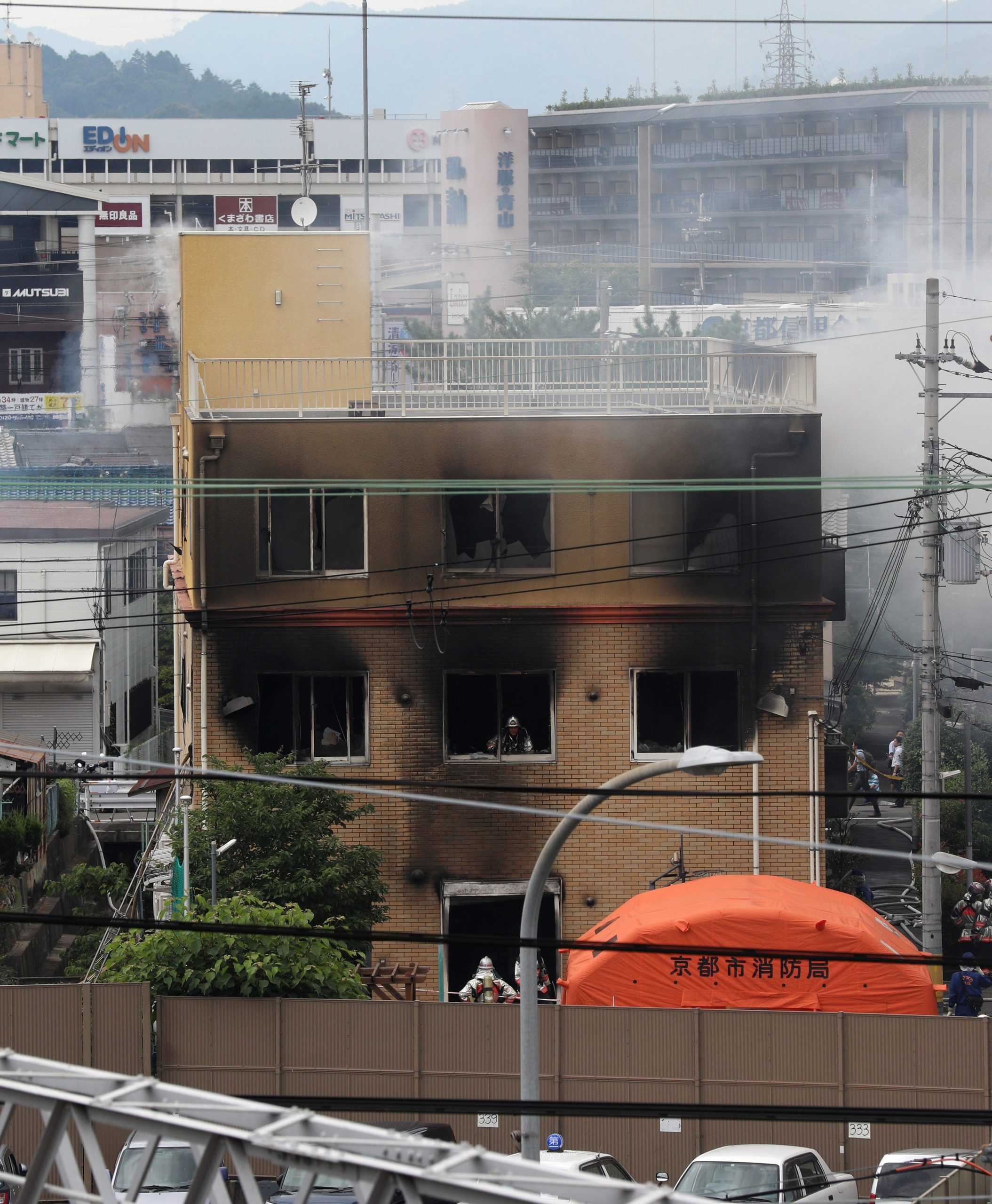 Japão. Balanço de mortos no incêndio em estúdido de animação em Quioto sobe para 33