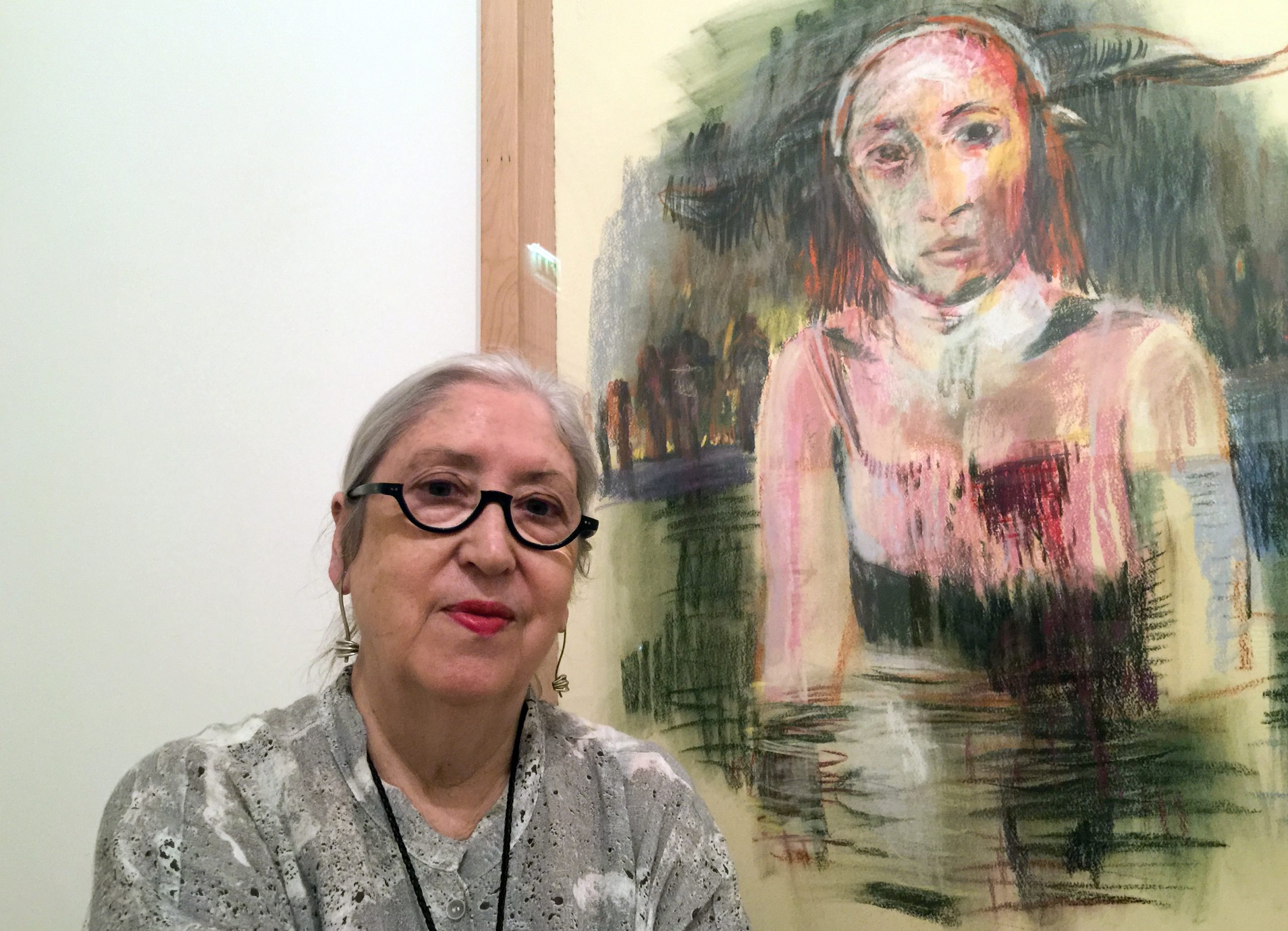 Graça Morais homenageia Mega Ferreira no Centro de Arte Contemporânea de Bragança