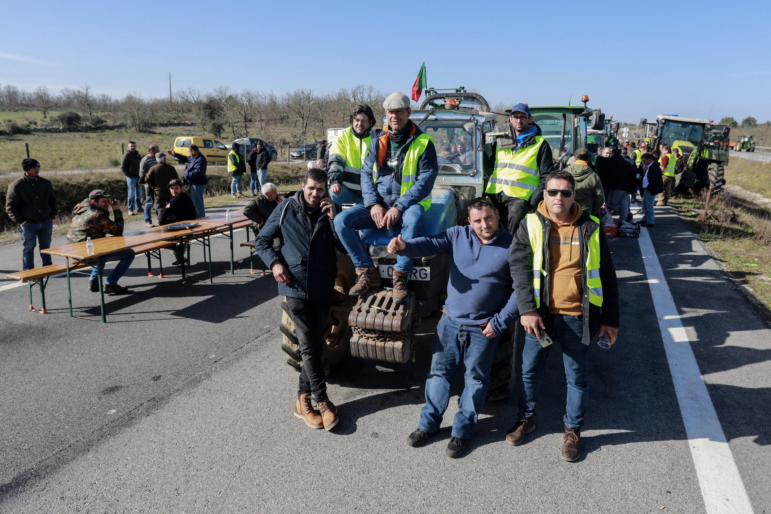 GNR notificou agricultores que participaram na manifestação na A25