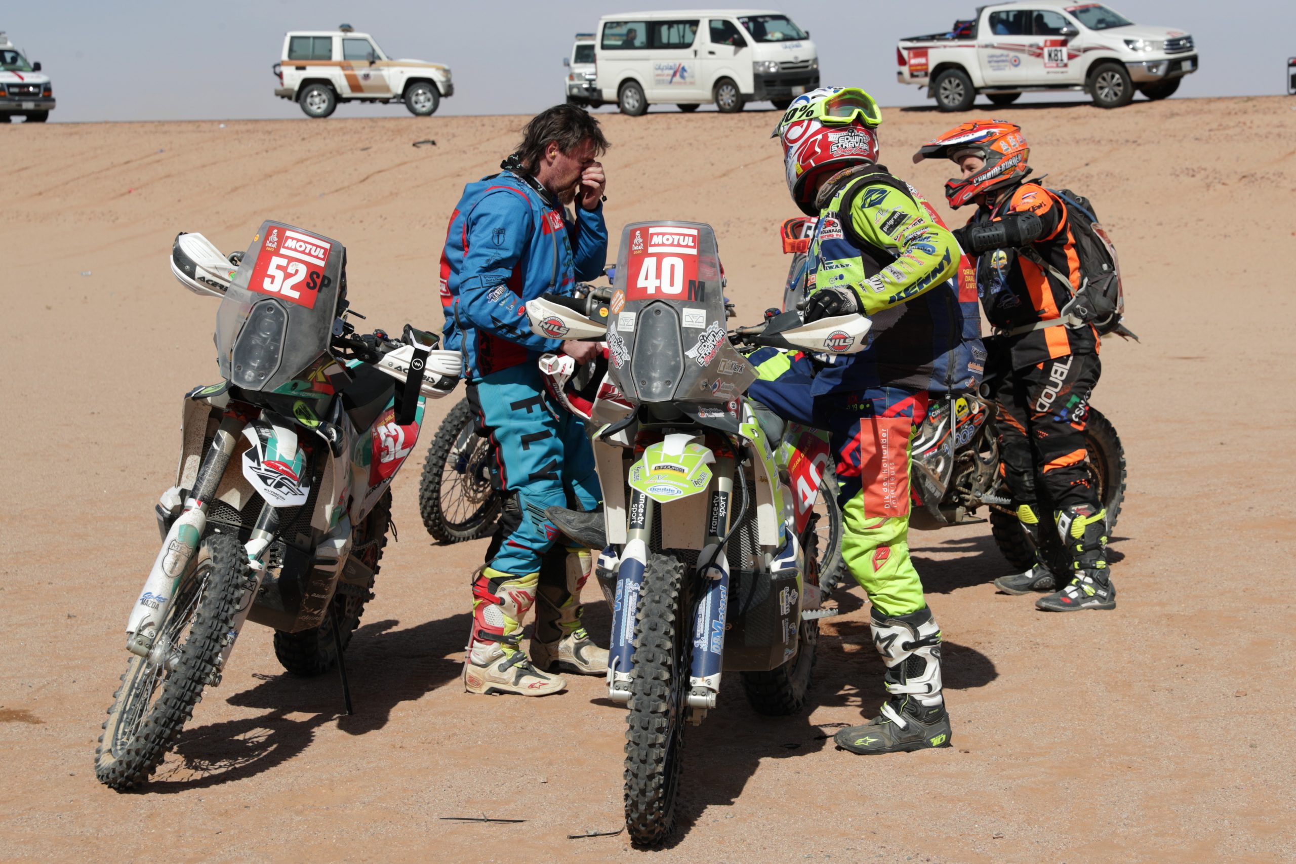 Piloto holandês em estado crítico após queda no Rali Dakar