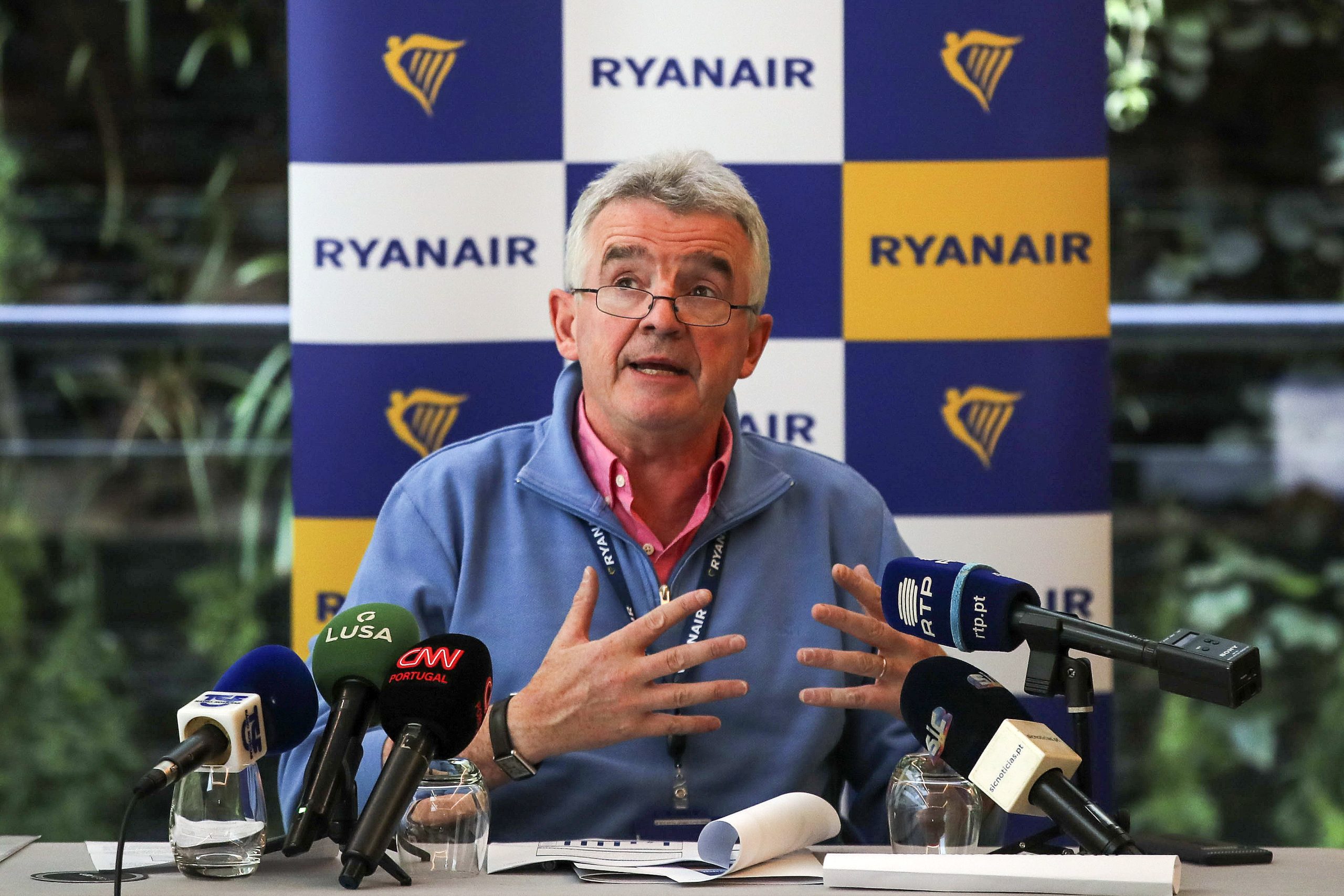 CEO da Ryanair diz que a TAP devia libertar 250 ‘slots’ por semana que não usa em Lisboa
