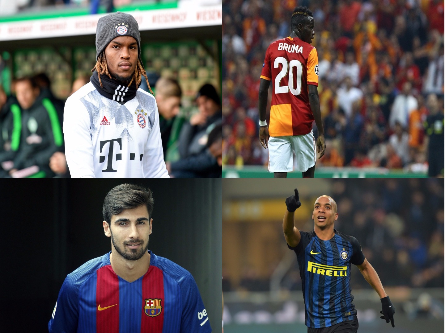 Renato Sanches, João Mário, André Gomes e Bruma: As novas vidas de quatro ‘putos’ que são o futuro do futebol português