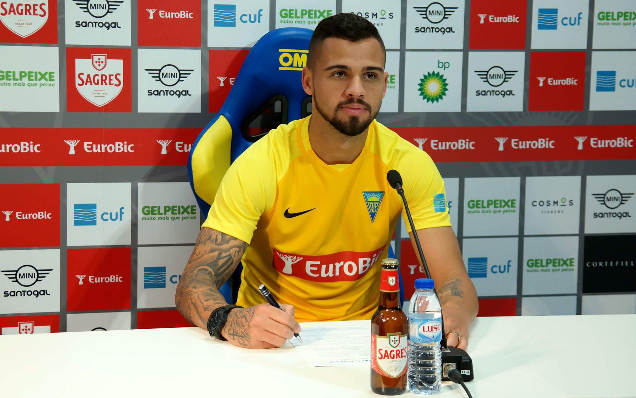 Estoril-Praia contrata antigo internacional sub-20 brasileiro Lucas Cavalcante