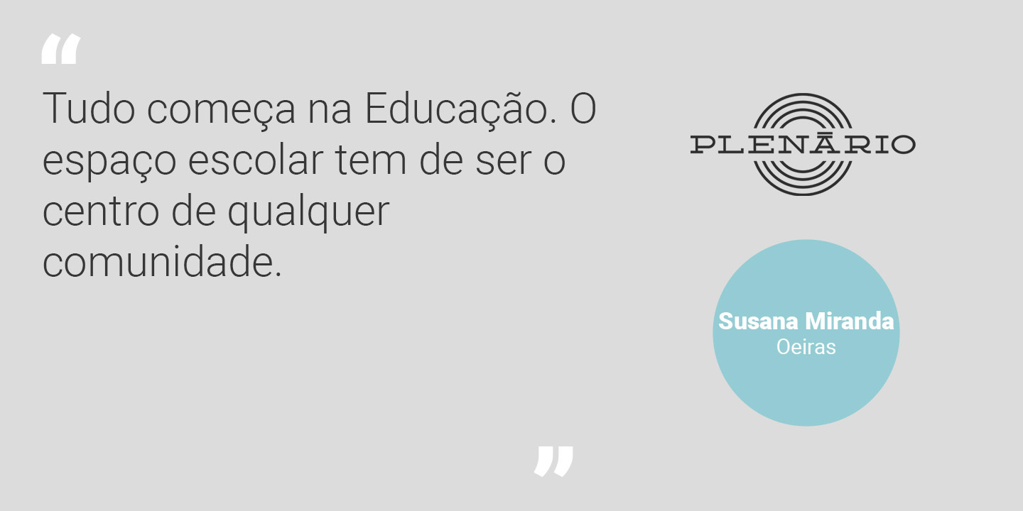 Susana Miranda: “Tudo começa na Educação. O espaço escolar tem de ser o centro de qualquer comunidade”