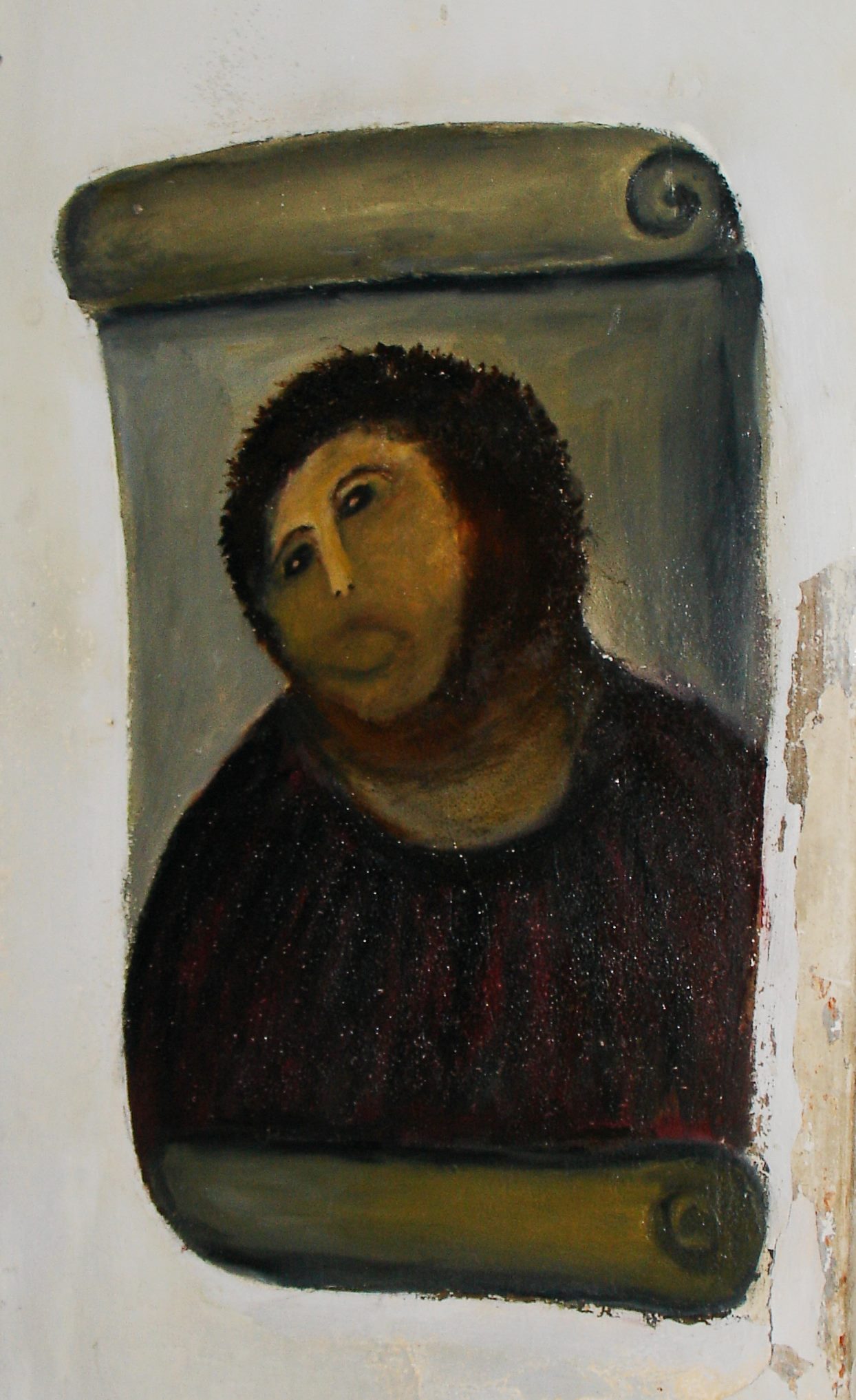 Morreu Cecilia Giménez, a moradora de Borja que tentou recriar o ‘Ecce Homo’ de Elías Garcia