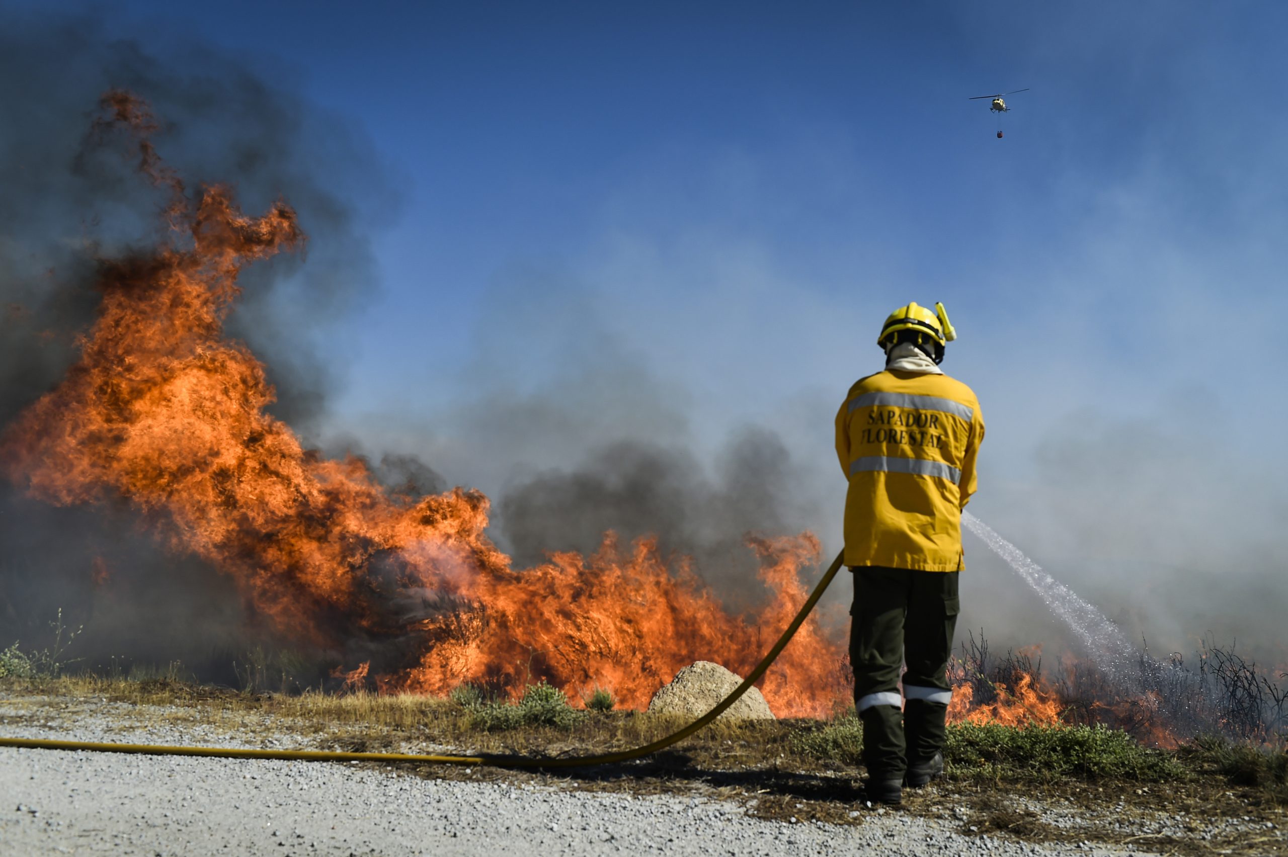 Incêndios:  A2 cortada