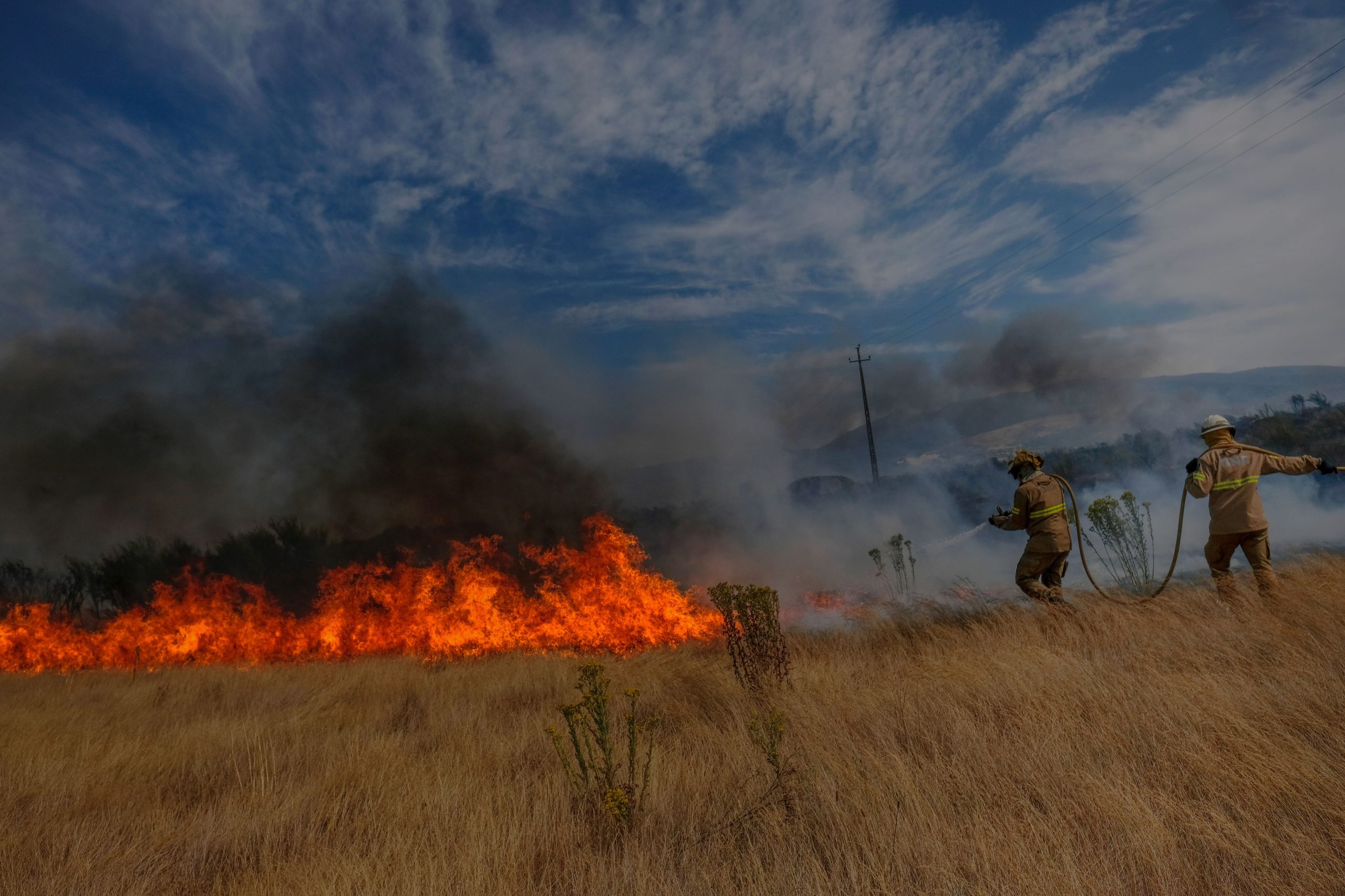 Incêndios: Chamas destruíram pavilhão de fábrica têxtil em Seia
