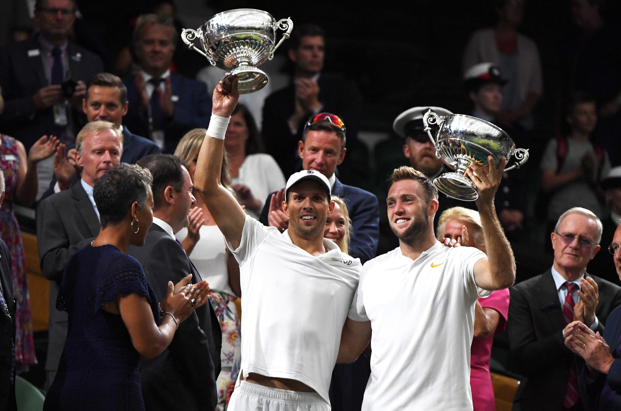 Norte-americanos Mike Bryan/Jack Sock vencem pares masculinos de Wimbledon