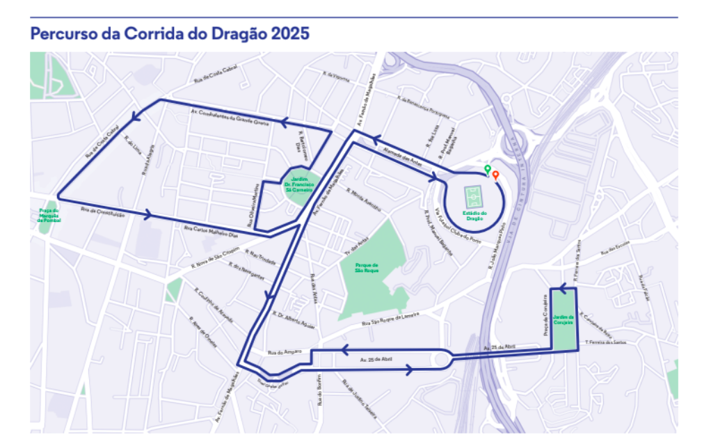 Corrida do Dragão espera 15 mil participantes no Porto