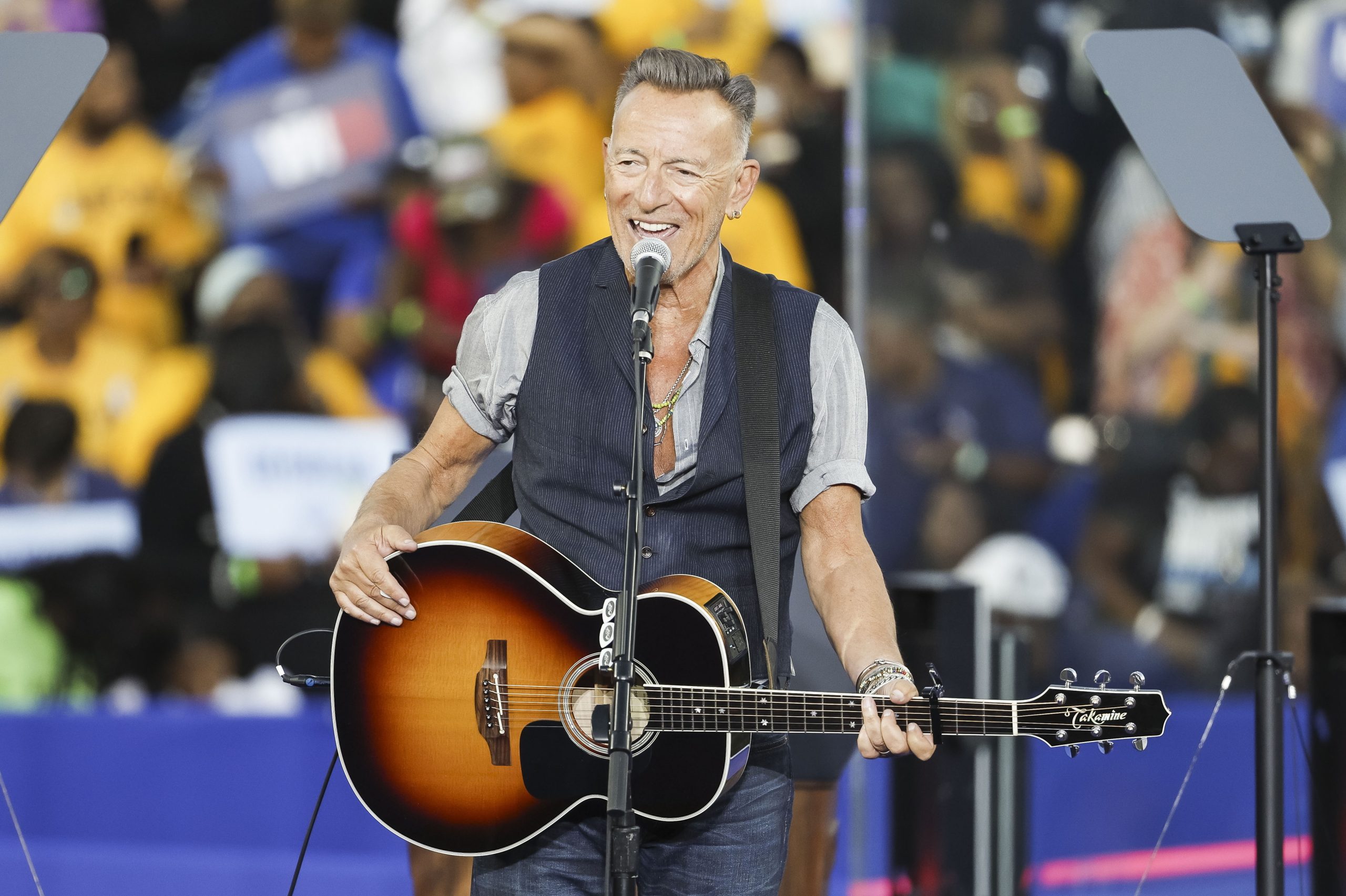 EUA: Springsteen diz em comício de Harris que Trump quer ser um “tirano”