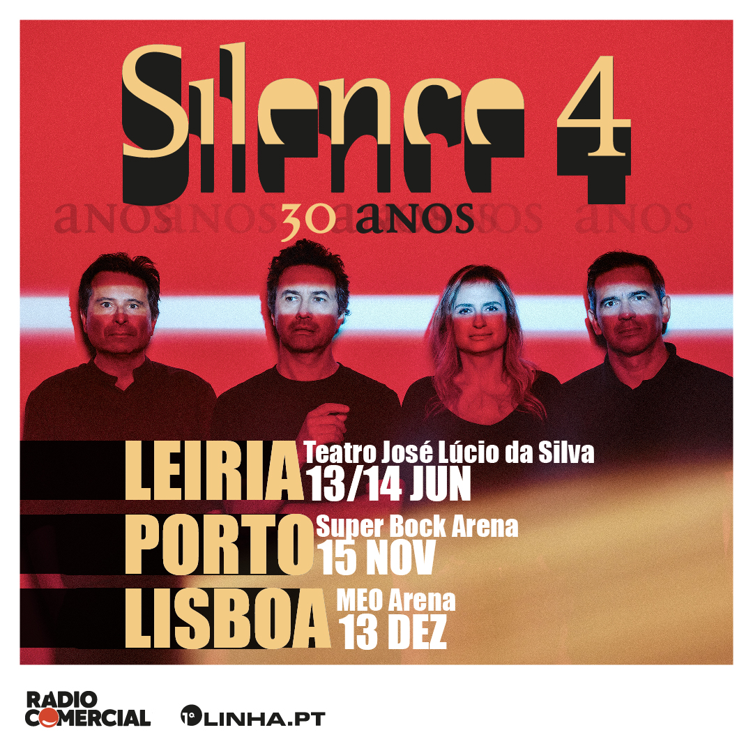Silence 4 anunciam regresso em 2025 com concertos em Leiria, Porto e Lisboa