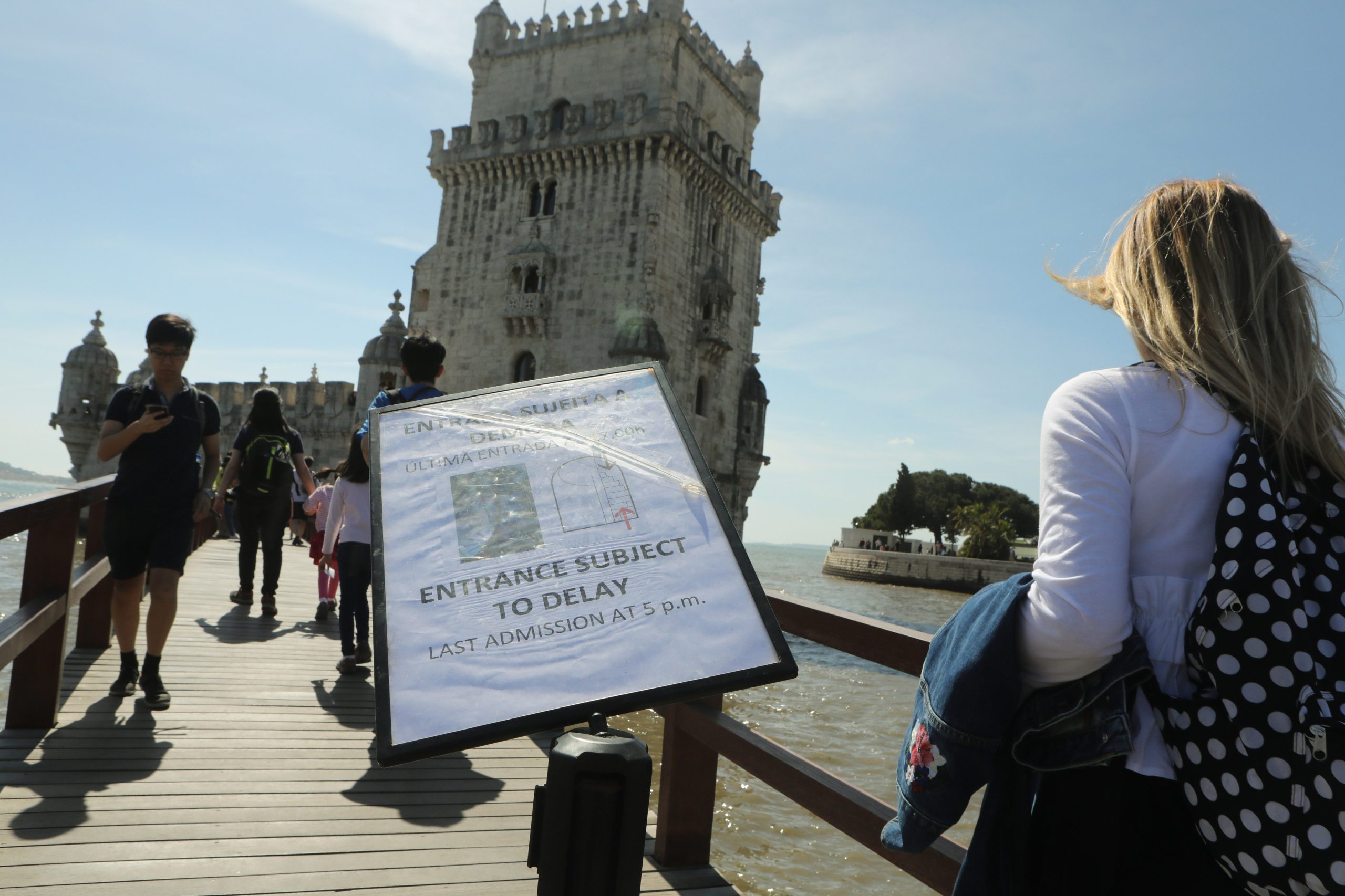 Entradas na Torre de Belém vão ser limitadas