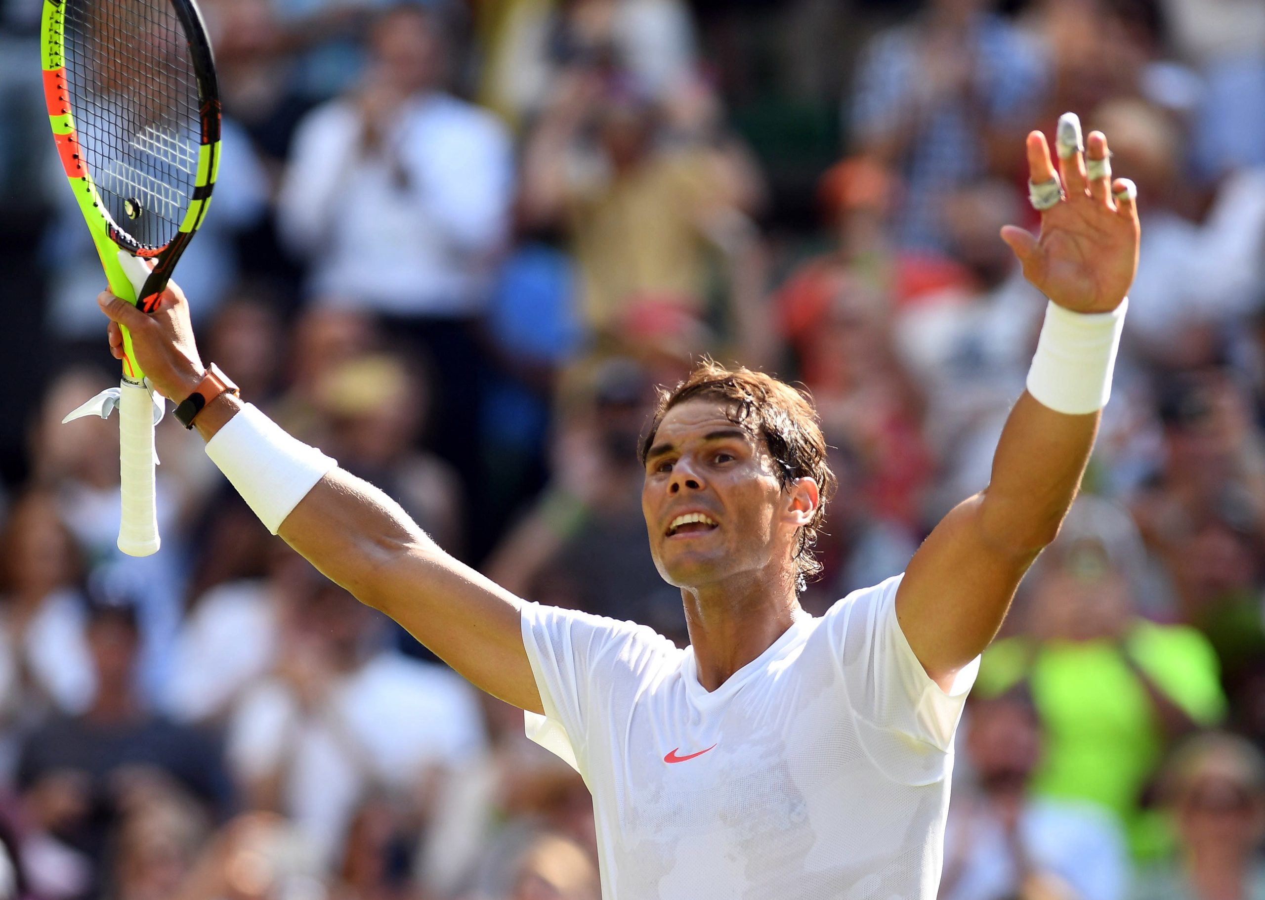 Rafael Nadal com triunfo tranquilo frente a israelita Dudi Sela em Wimbledon