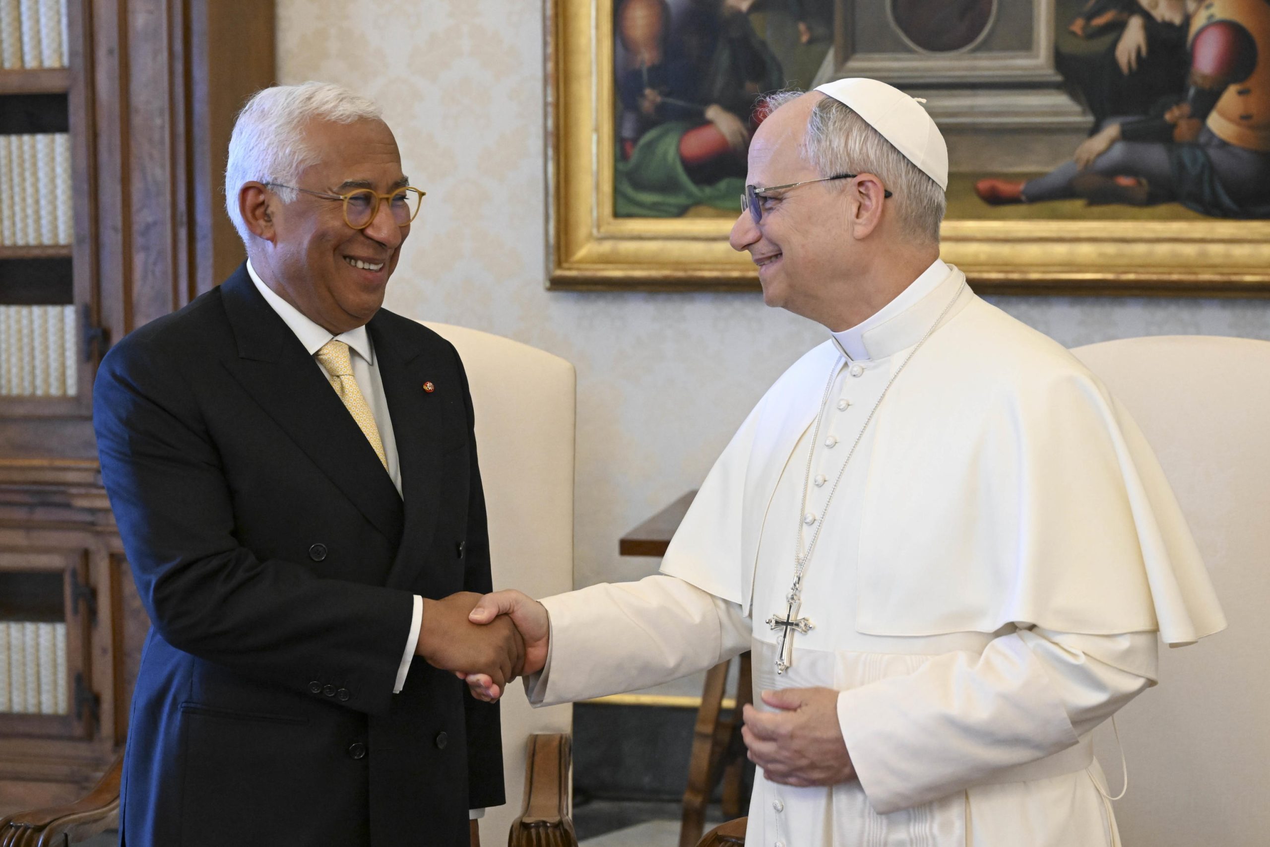 António Costa e Leão XIV discutiram caminhos para a paz na cena mundial
